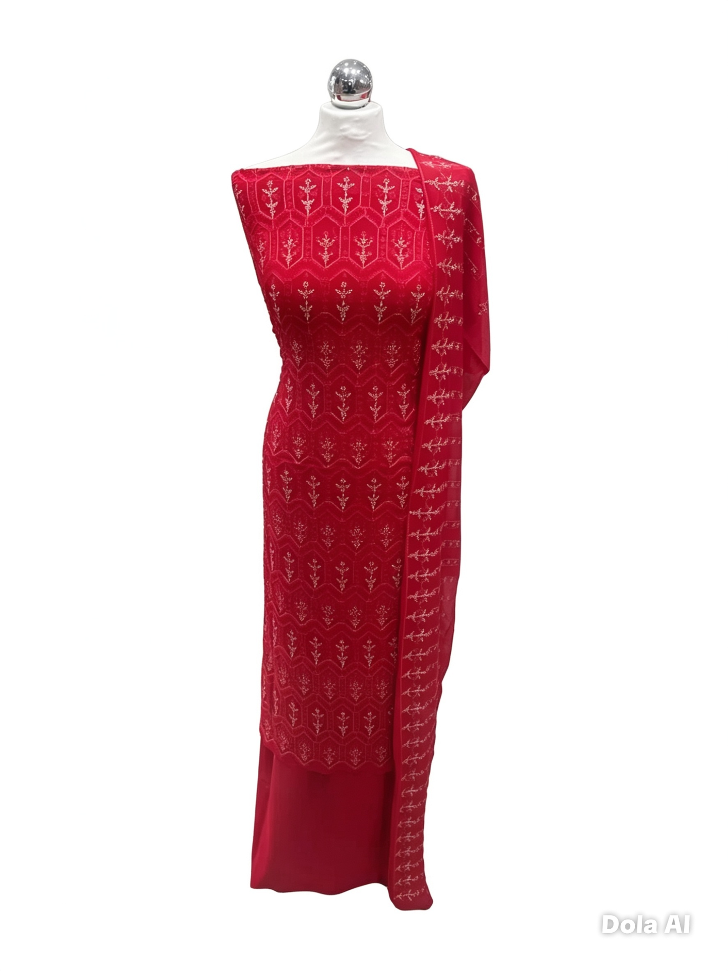 Embroidered Chiffon