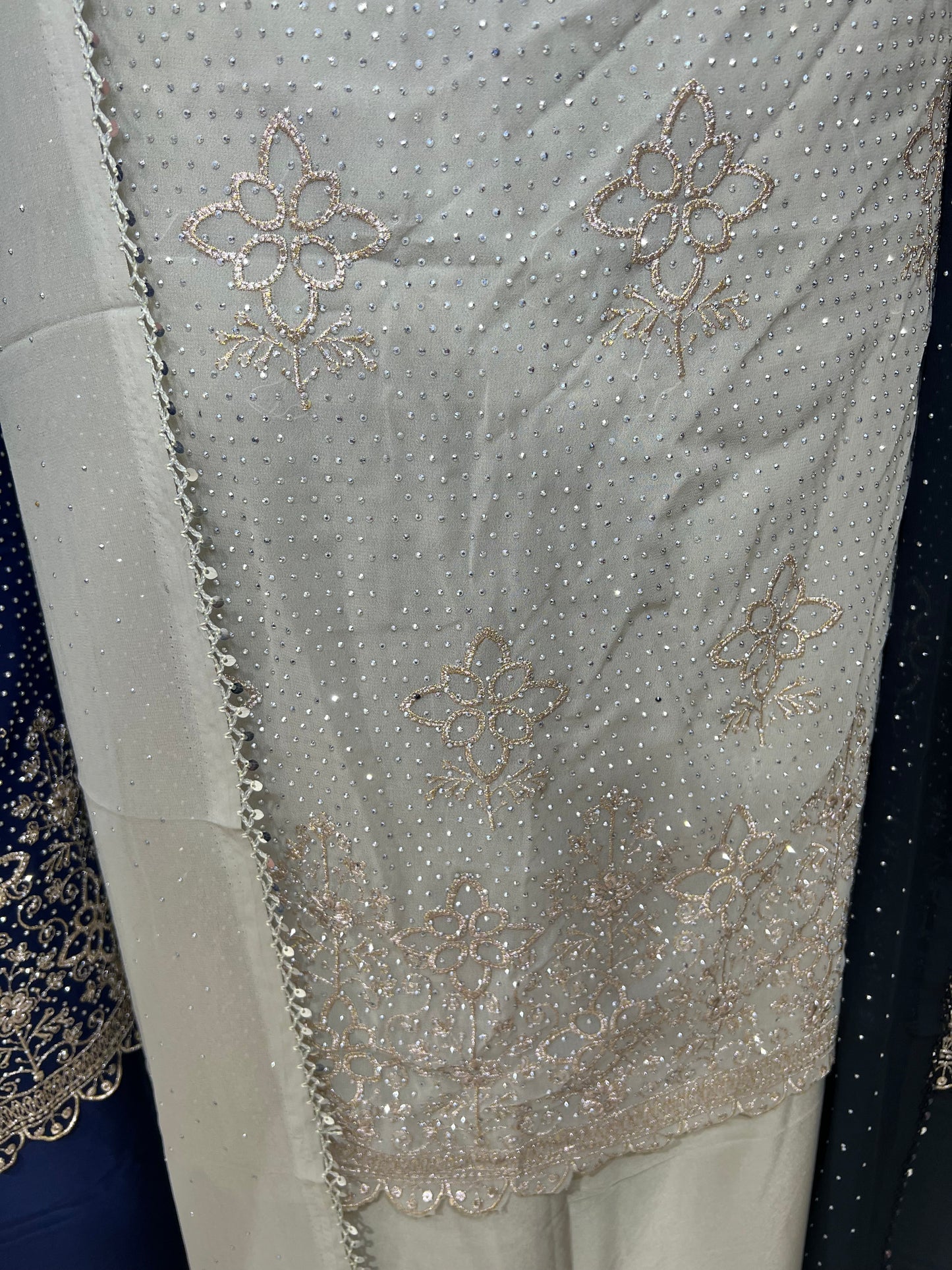 Embroidered Georgette
