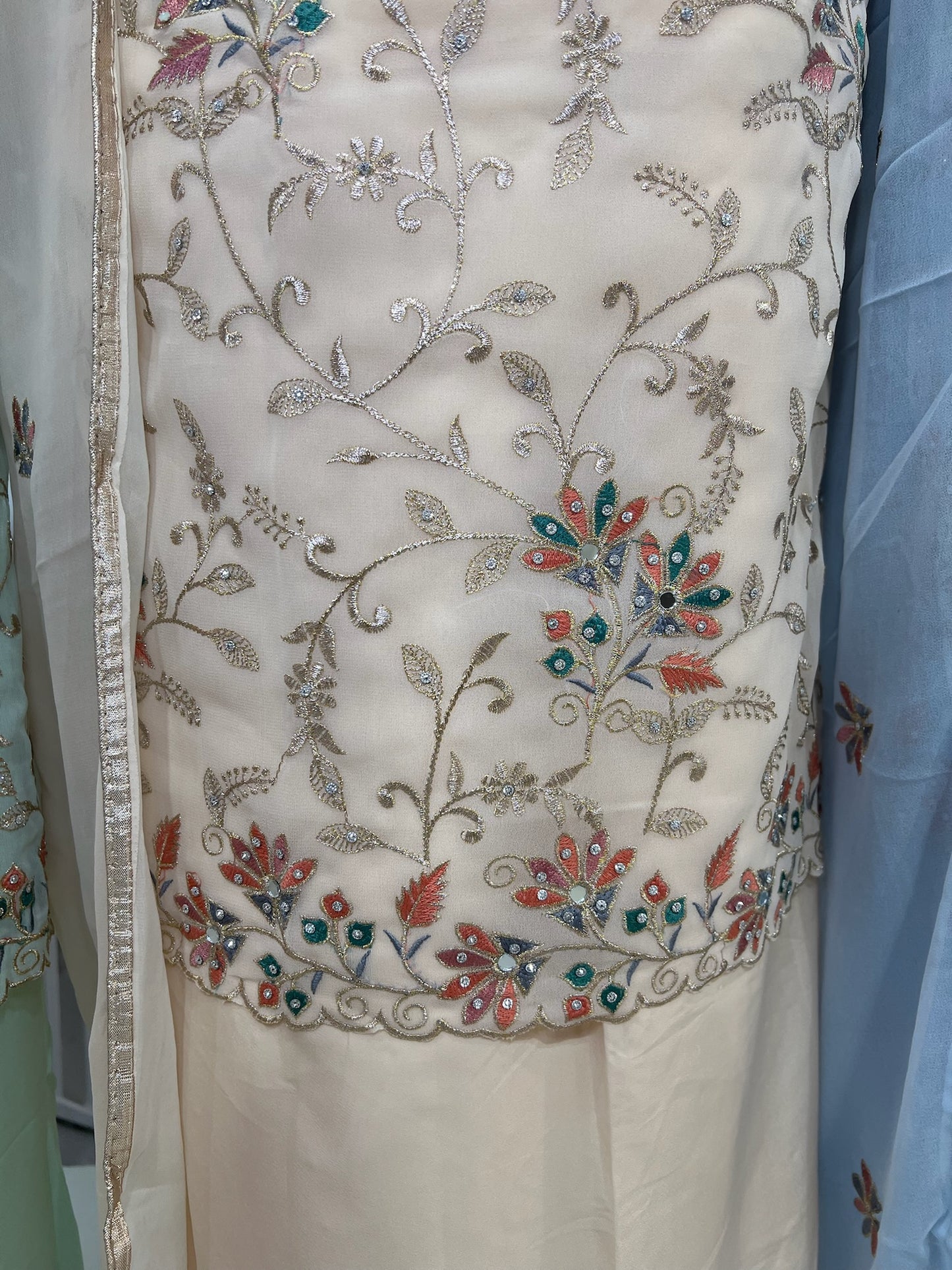 Embroidered Georgette