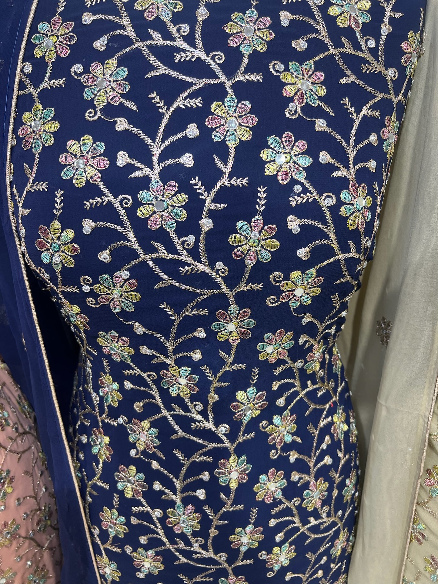 Embroidered Georgette