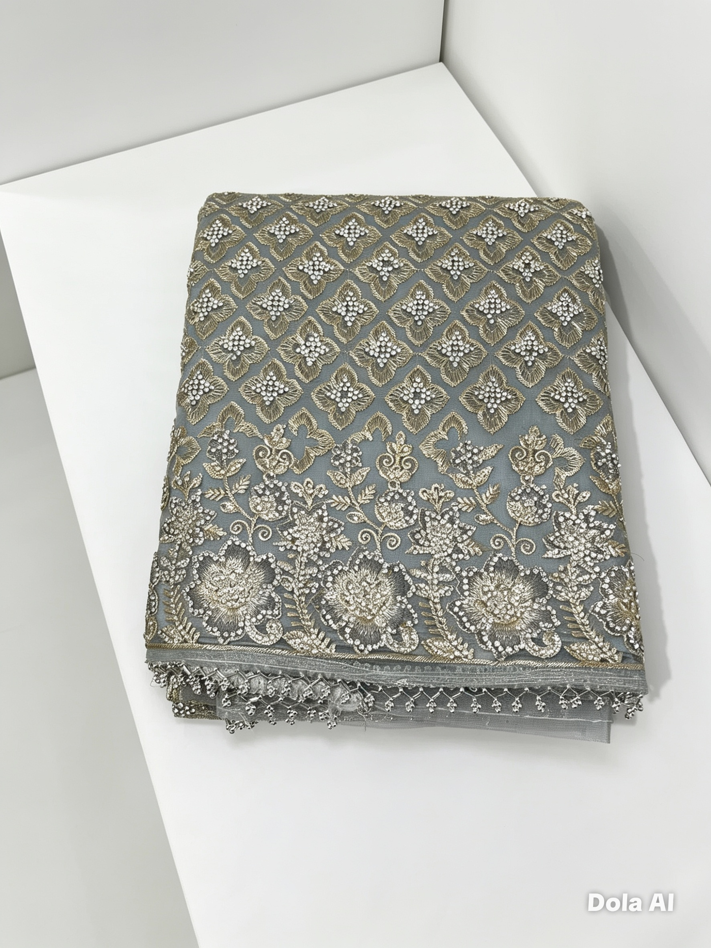 Fancy Embroidered Net