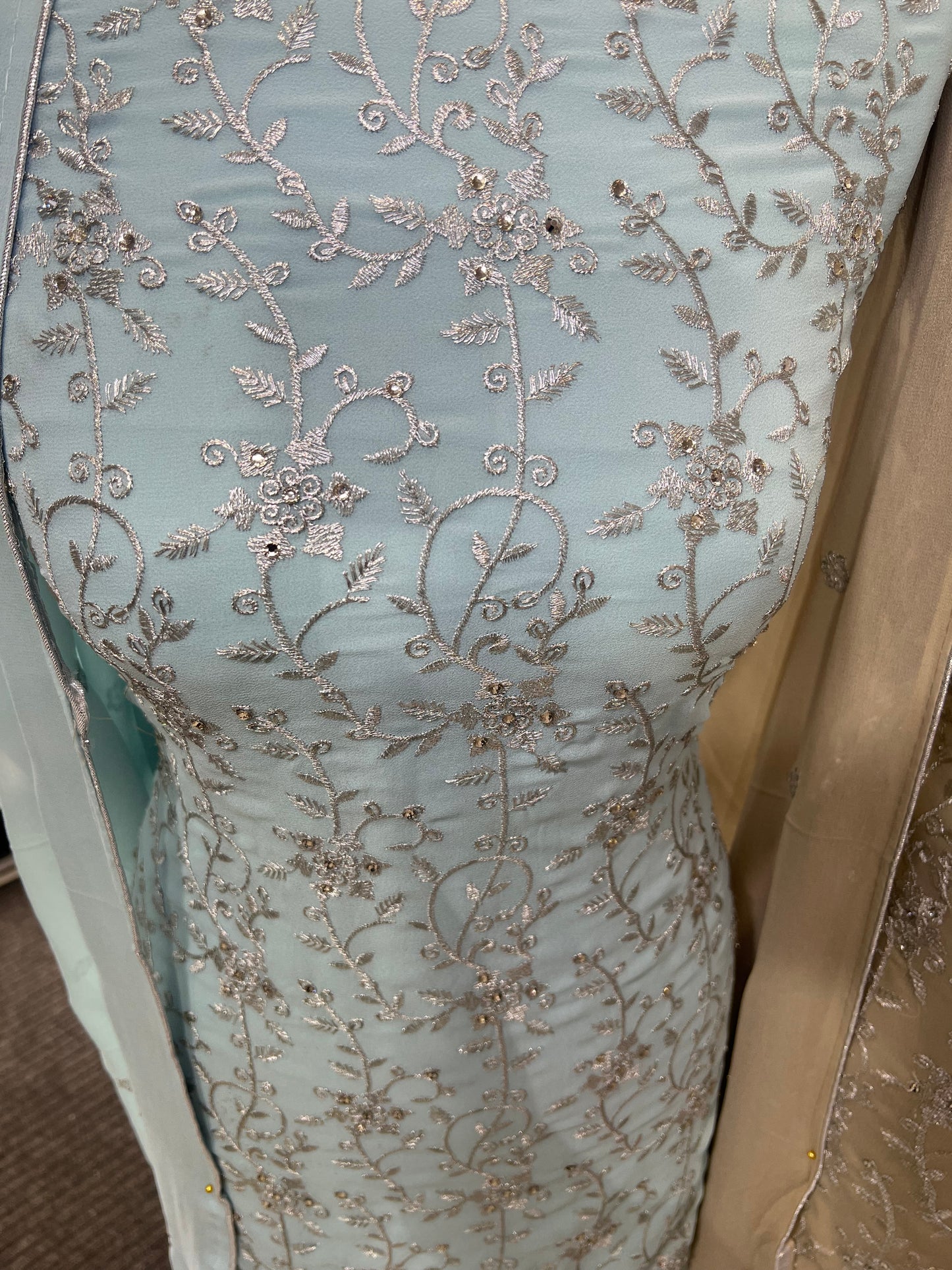 Premium Embroidered Georgette
