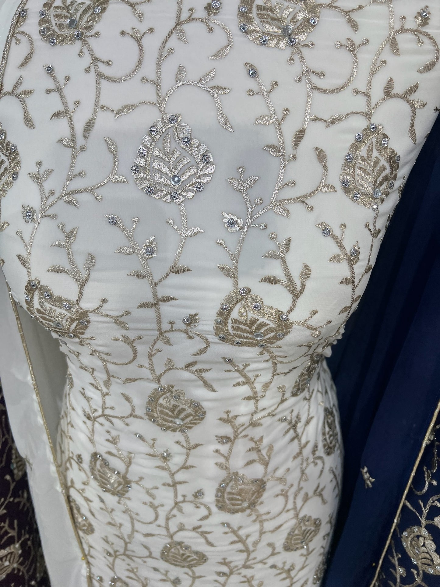 Embroidered Embellished Georgette