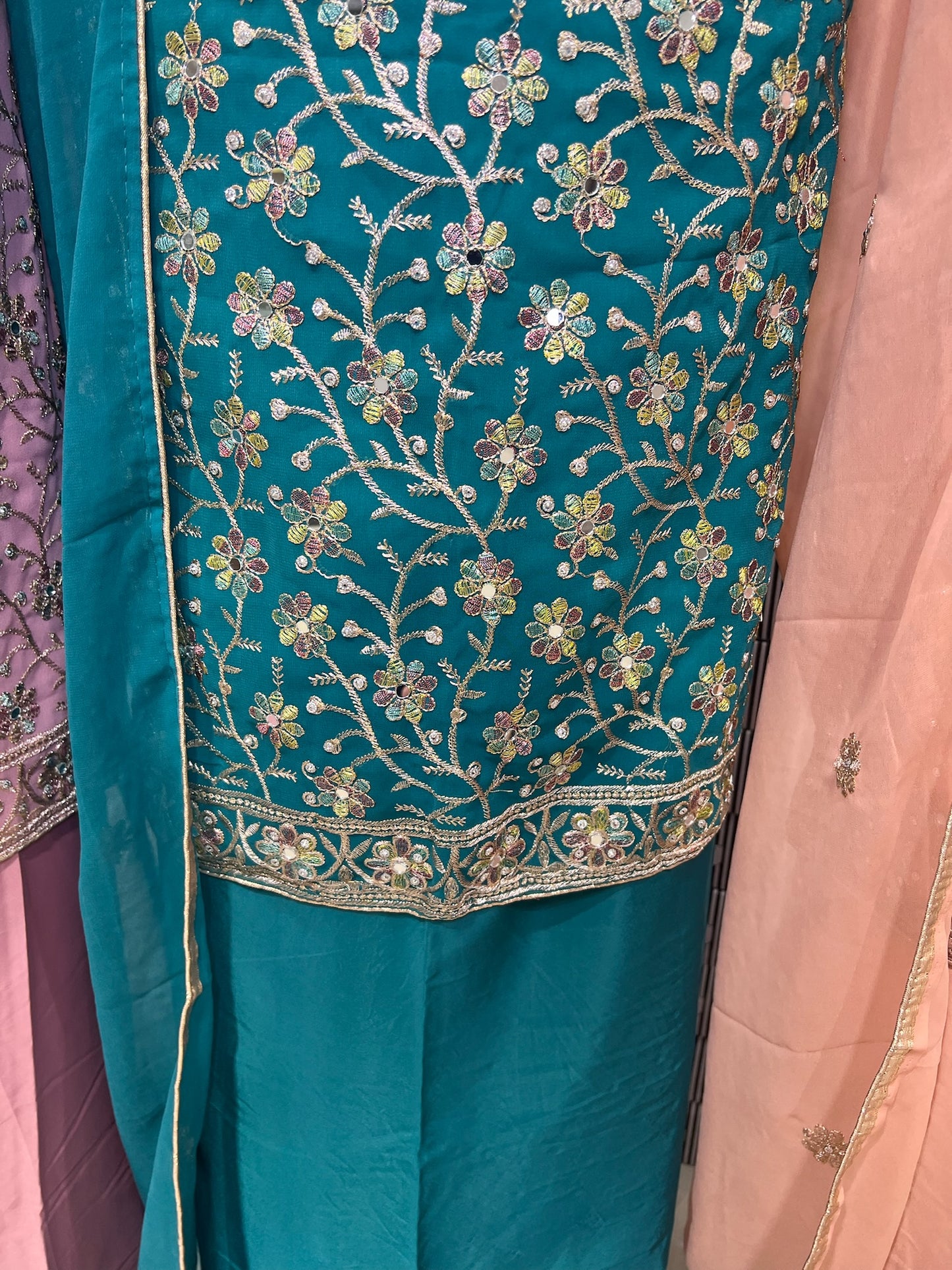 Embroidered Georgette