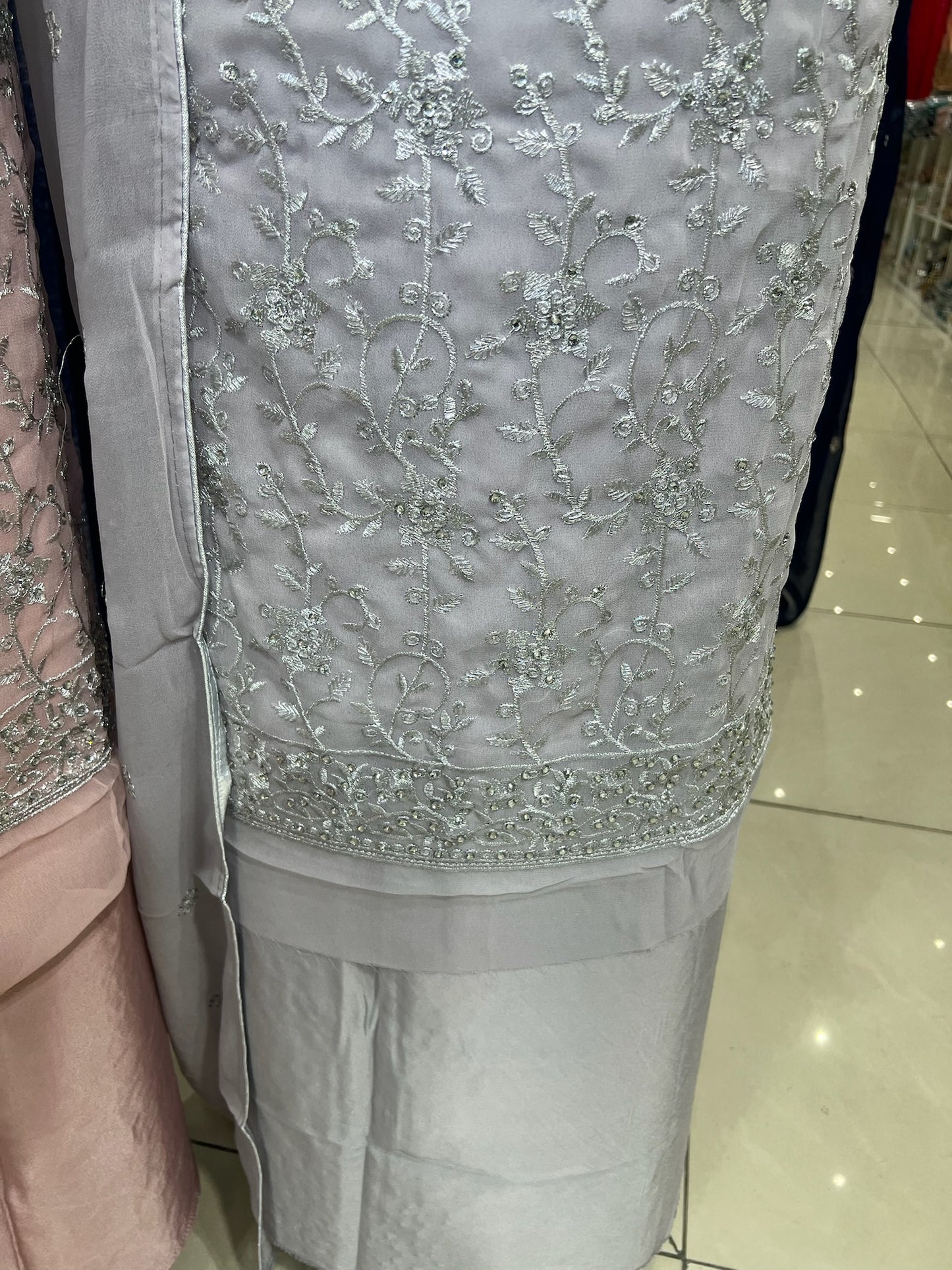 Premium Embroidered Georgette