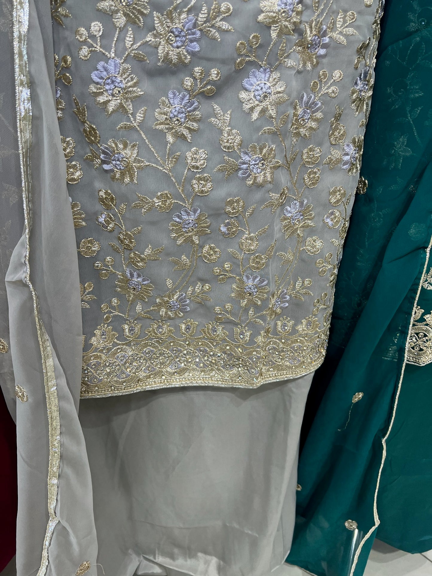 Embroidered Georgette