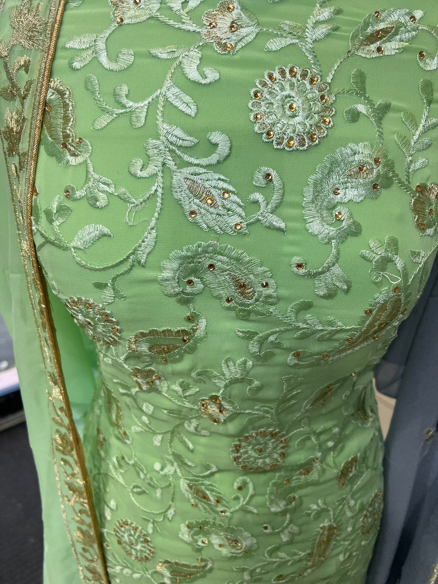 Embroidered Georgette