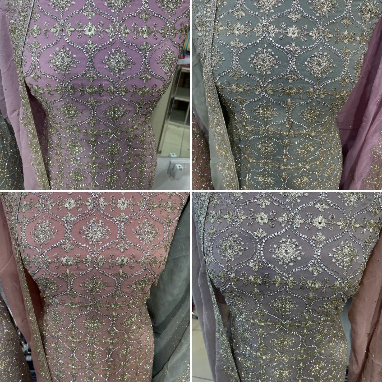 Fancy Embroidered Georgette