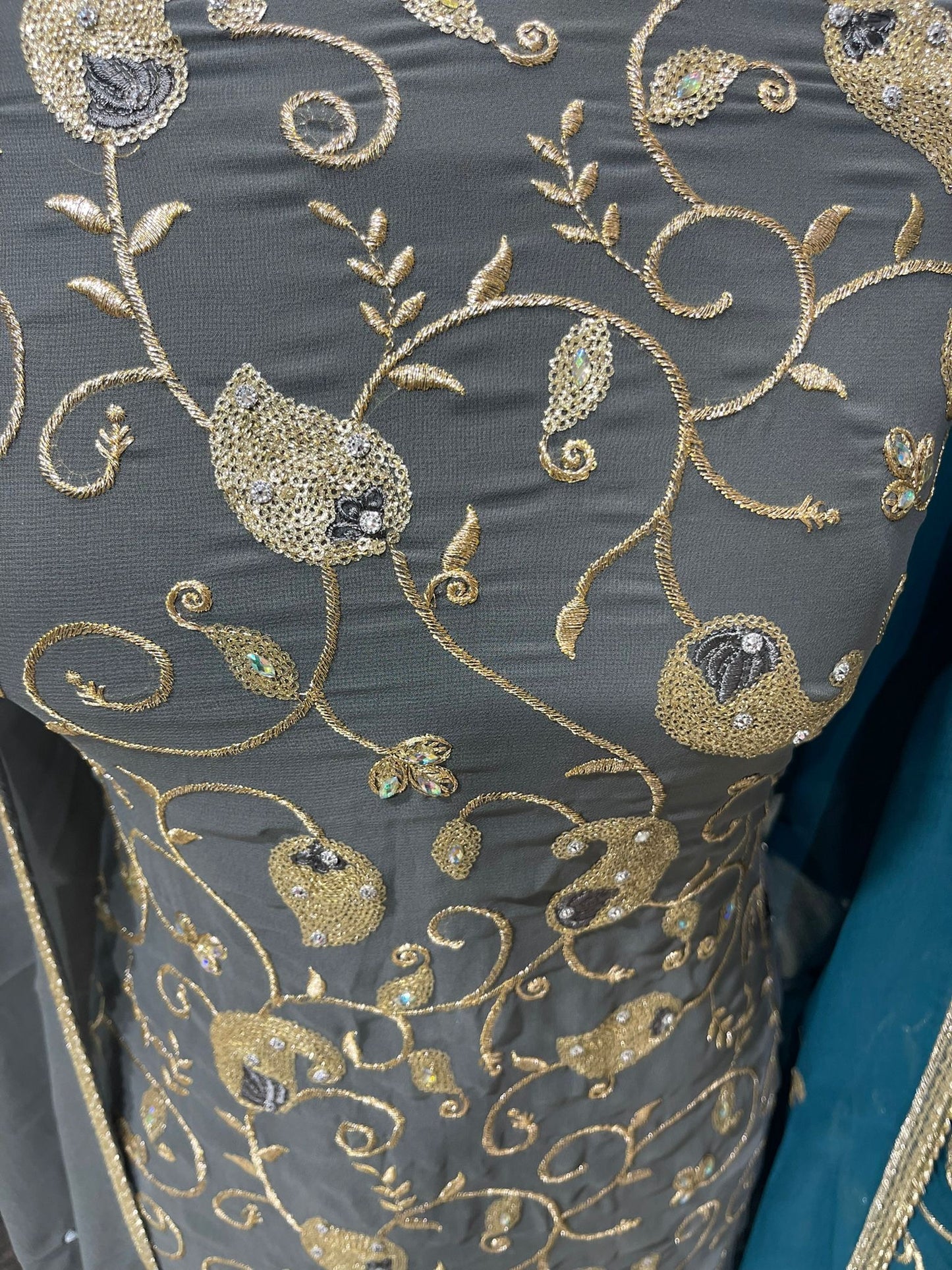 Embroidered Georgette