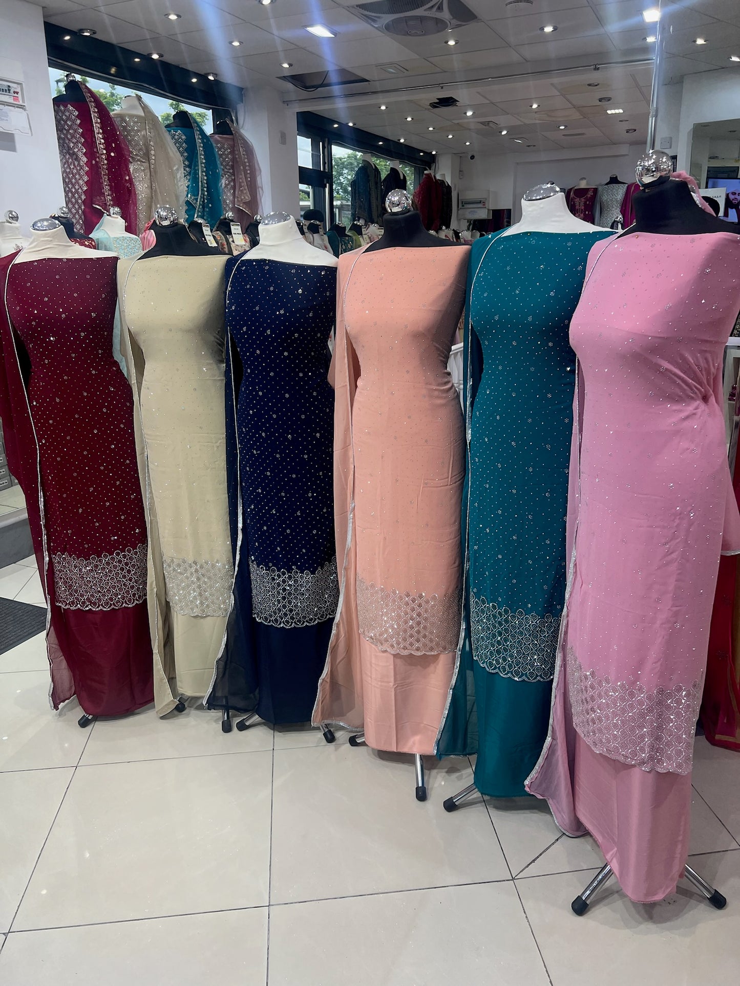Embellished Georgette