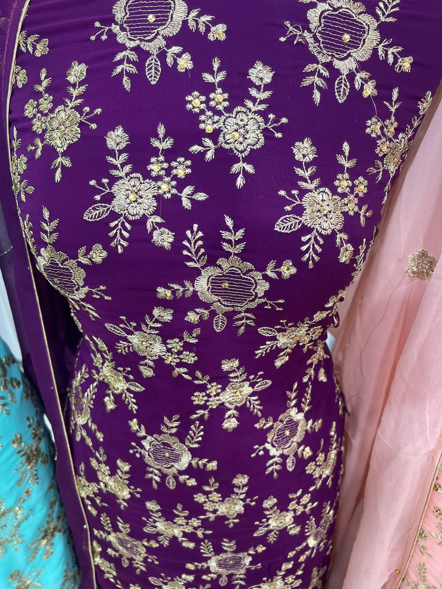 Premium Embroidered Georgette Suits