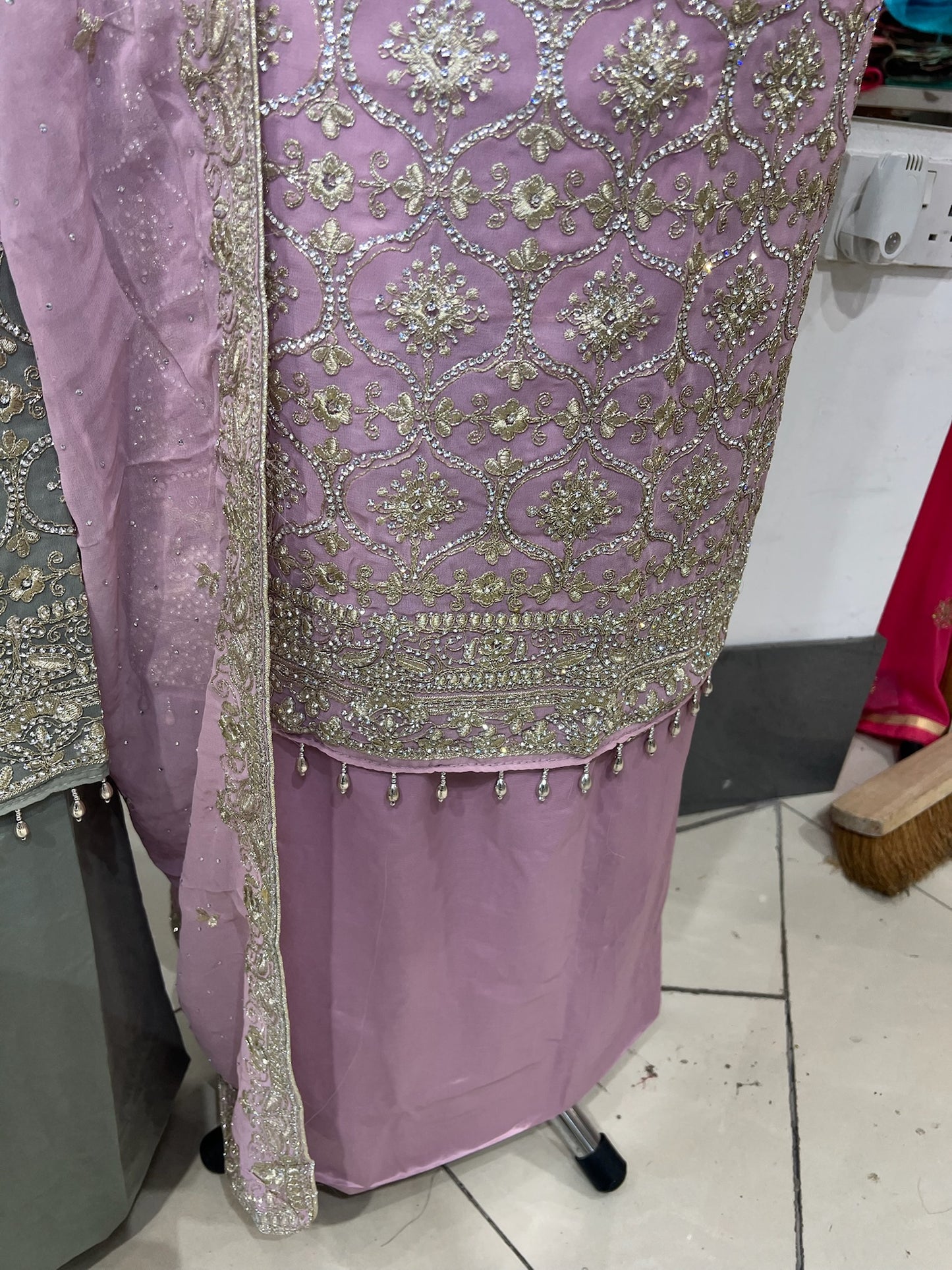 Fancy Embroidered Georgette