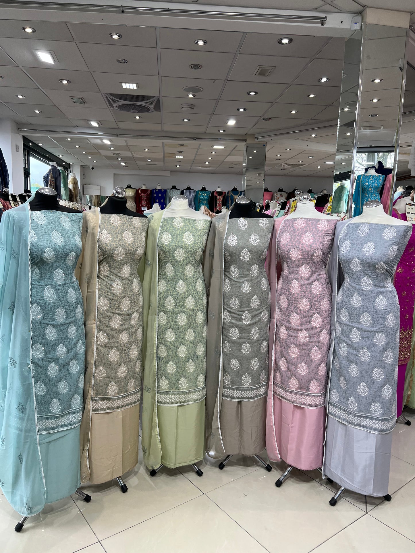 Embroidered Georgette