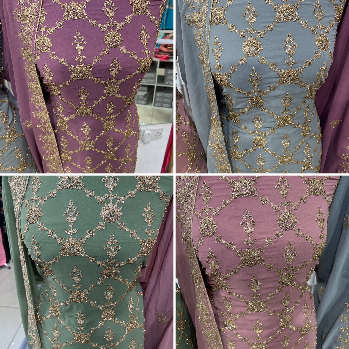 Fancy Embellished Georgette