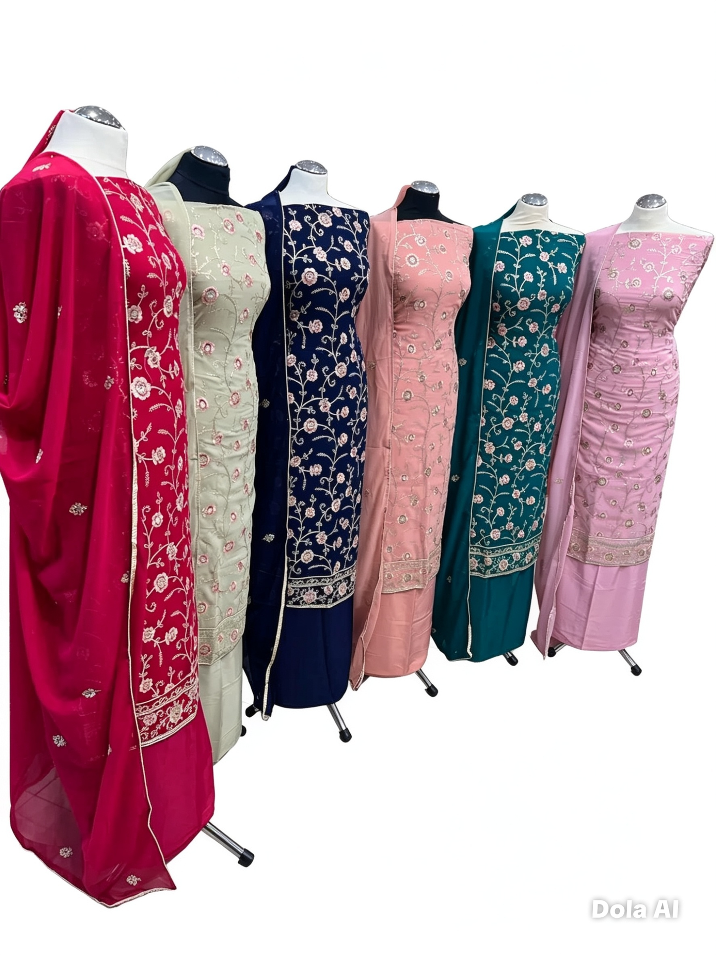 Embroidered Georgette
