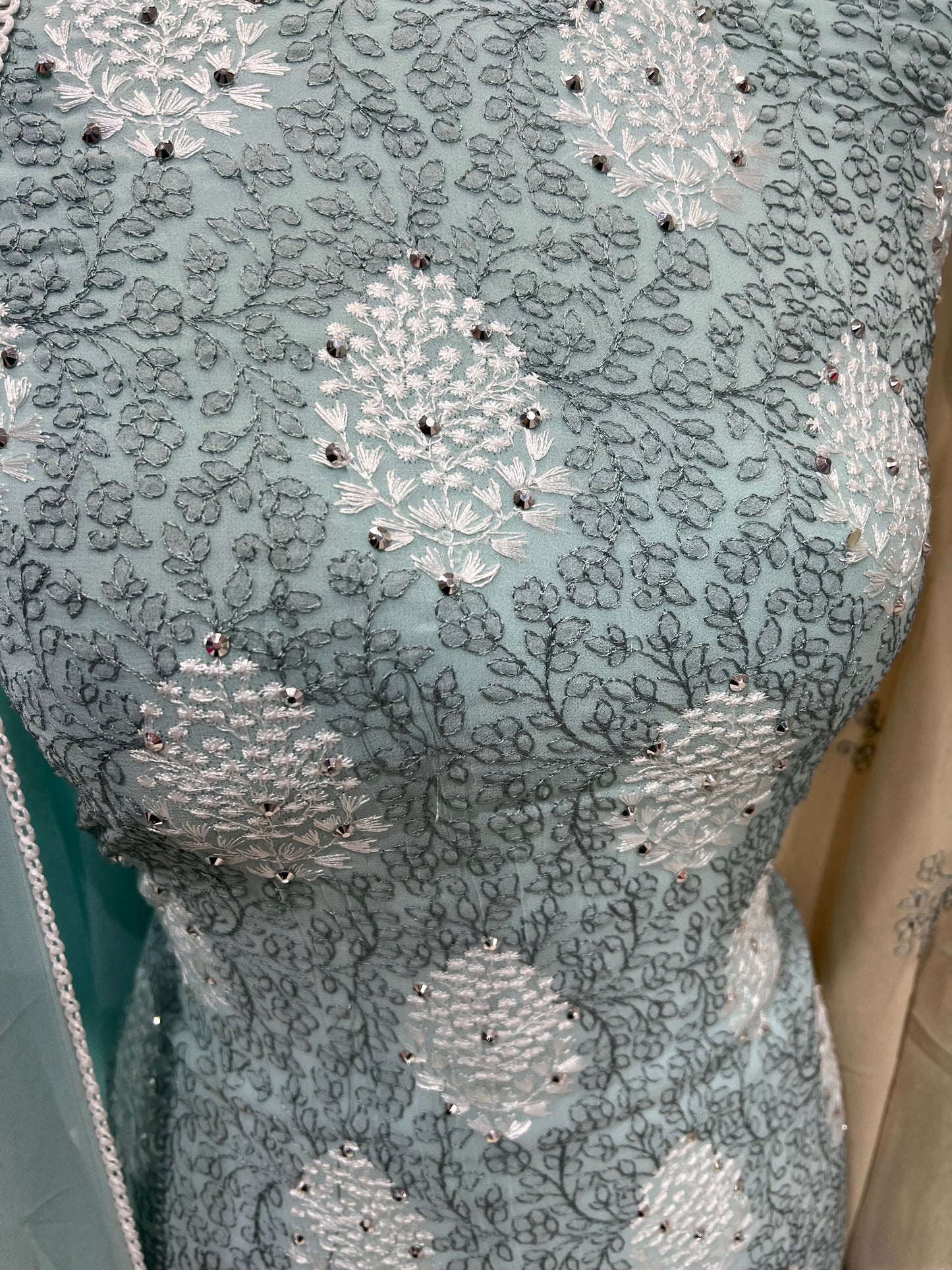 Embroidered Georgette
