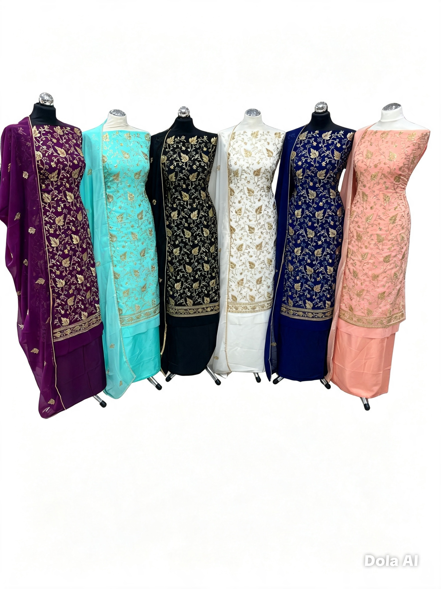 Embroidered Georgette