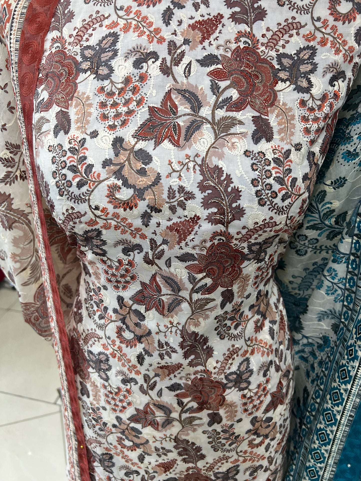 Chikankari cotton