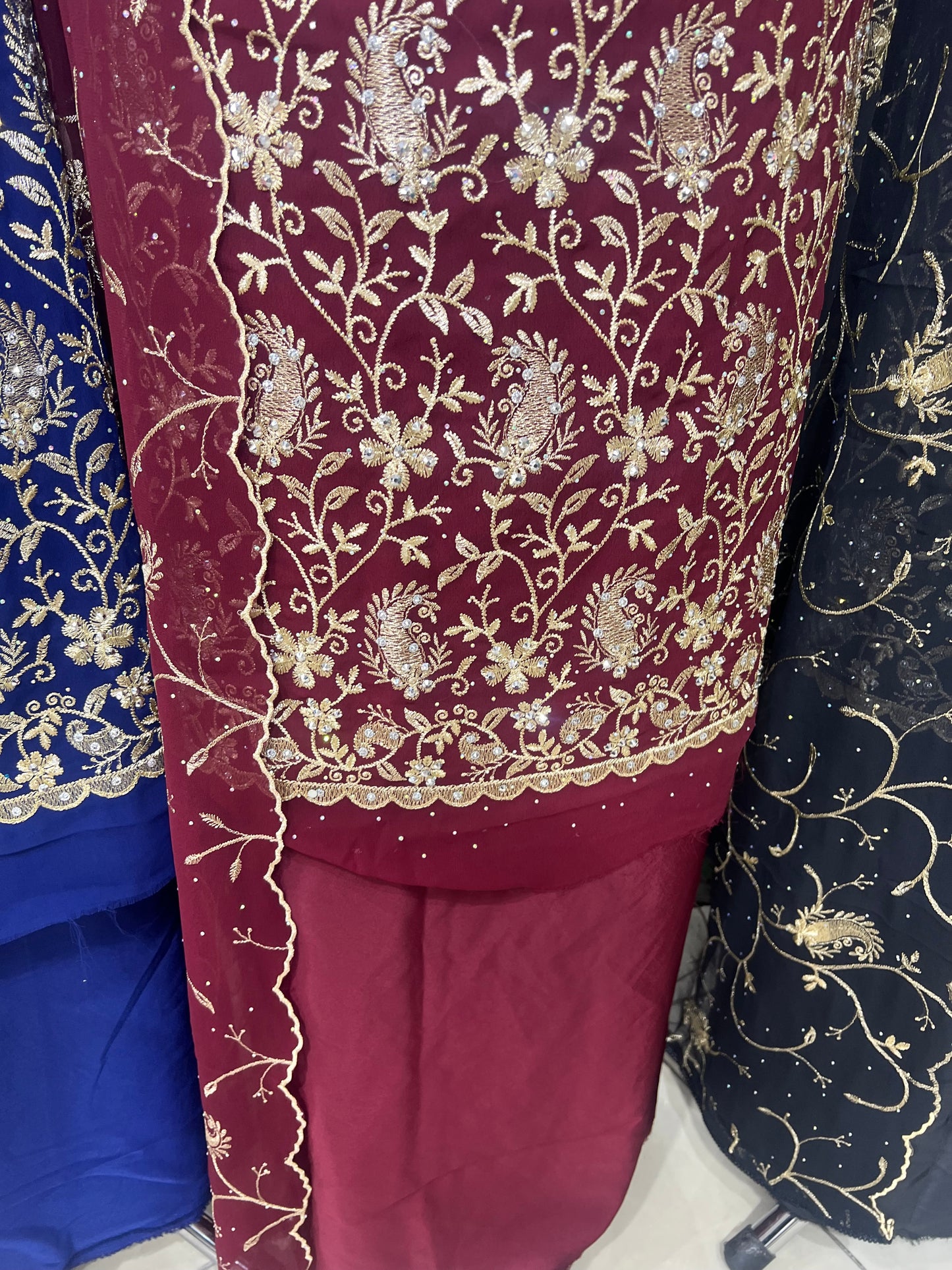 Premium Embroidered Georgette Suit Collection