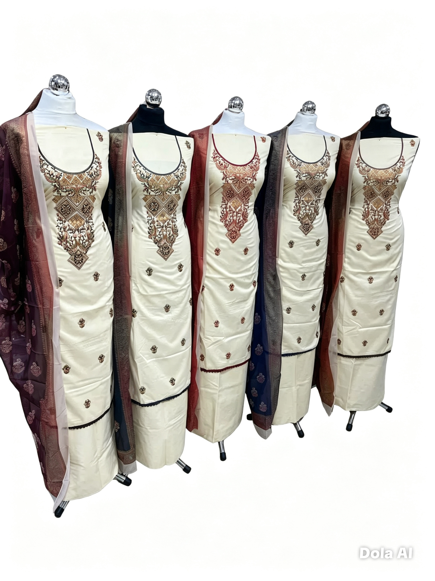 Embroidered Cotton Lawn