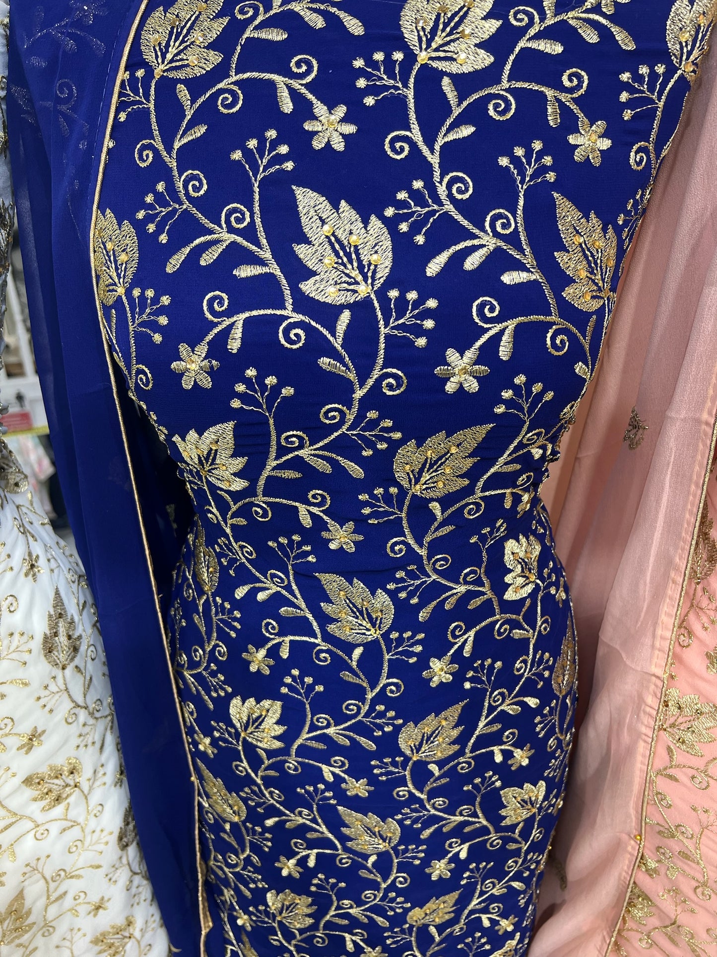 Embroidered Georgette