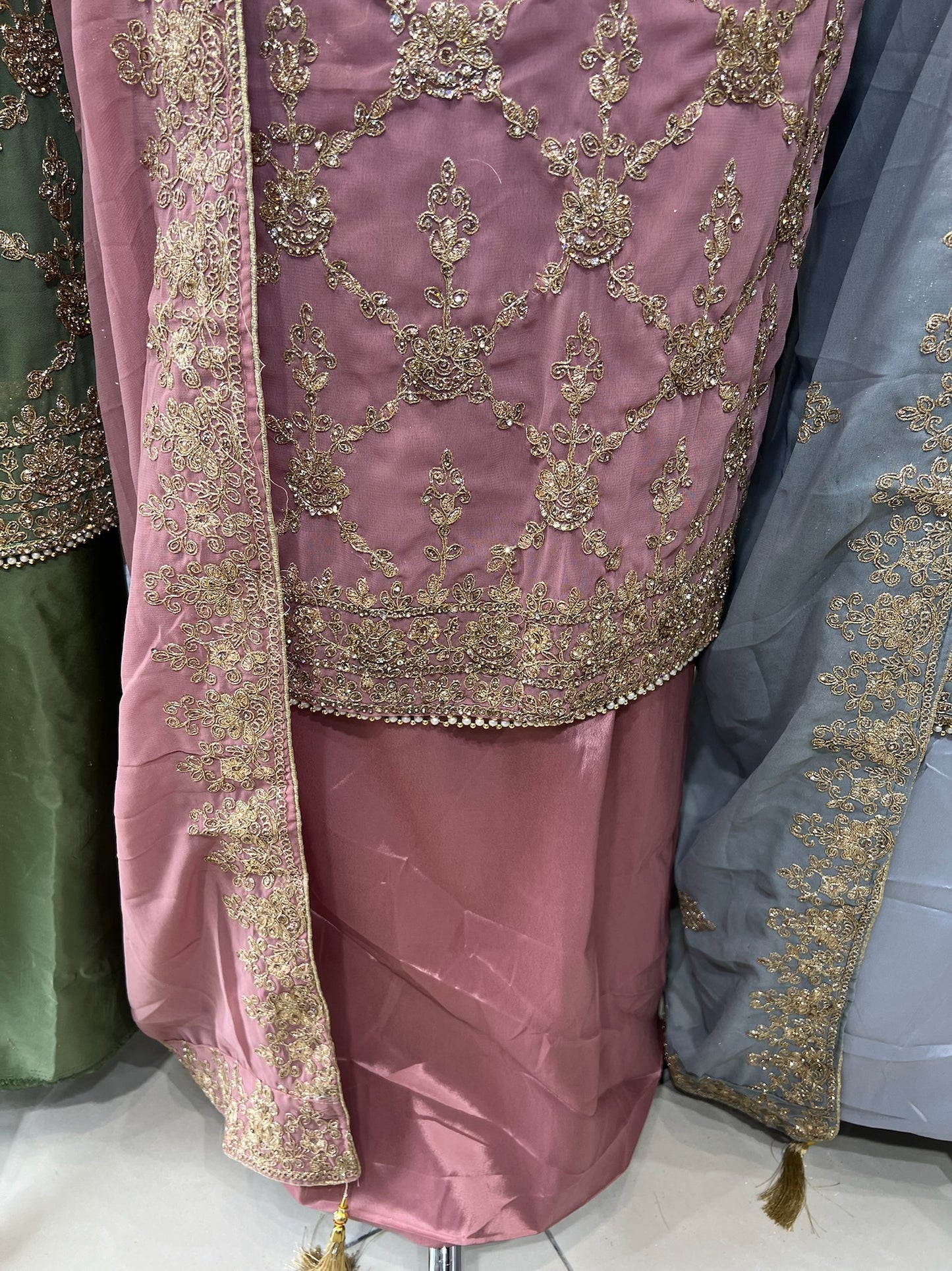 Fancy Embellished Georgette