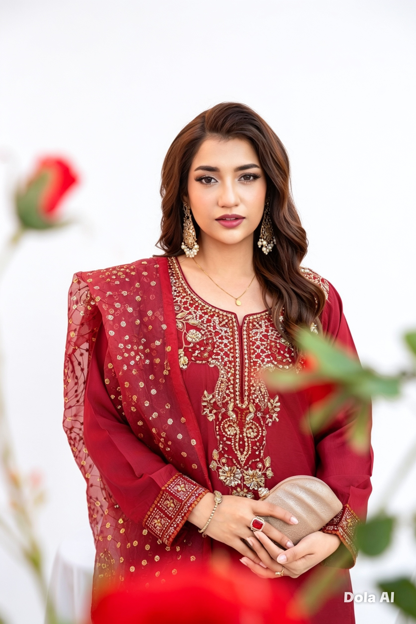 luxurious viscose suit inspired by the renowned Shantly by Barooque collection