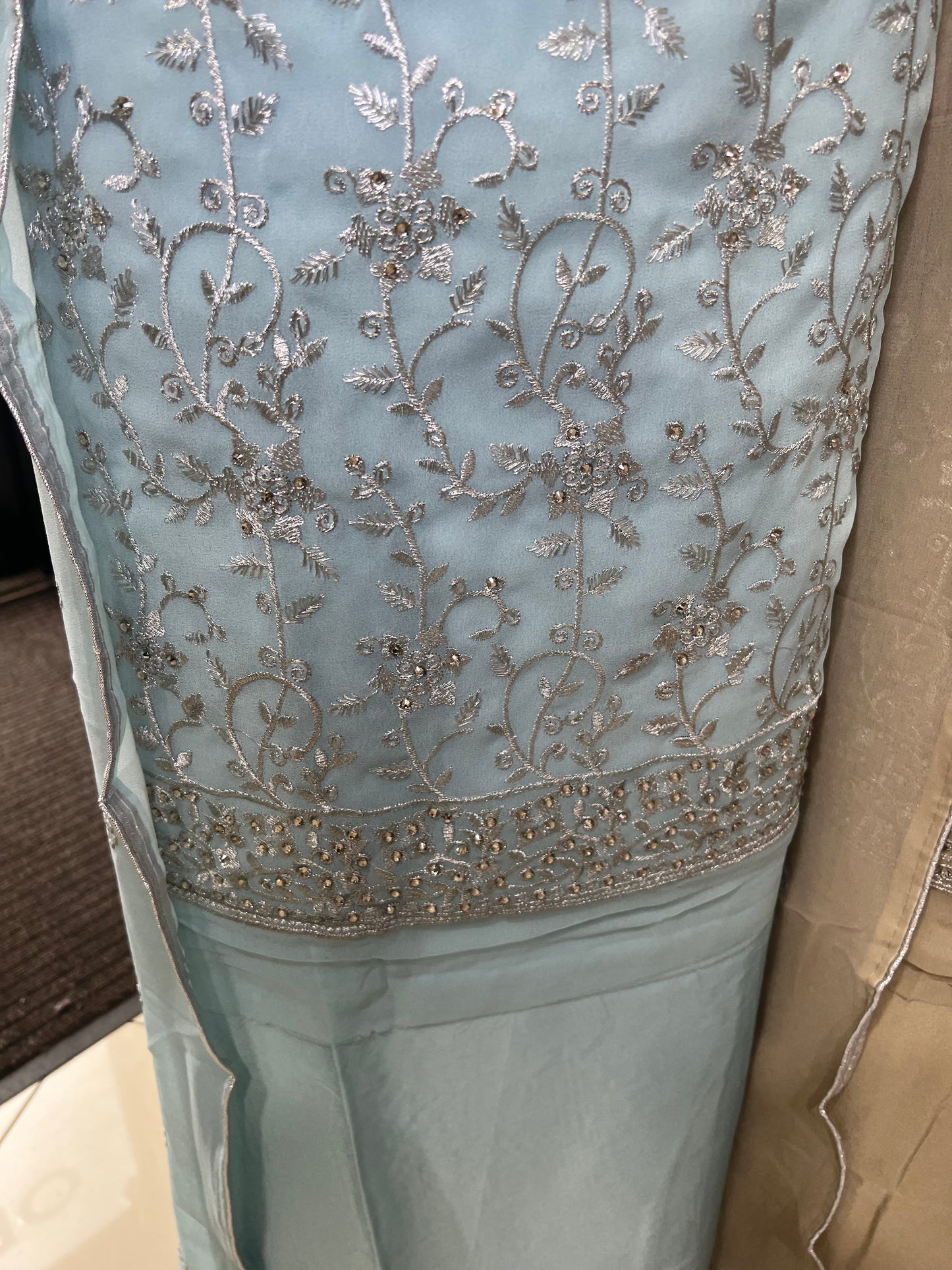 Premium Embroidered Georgette
