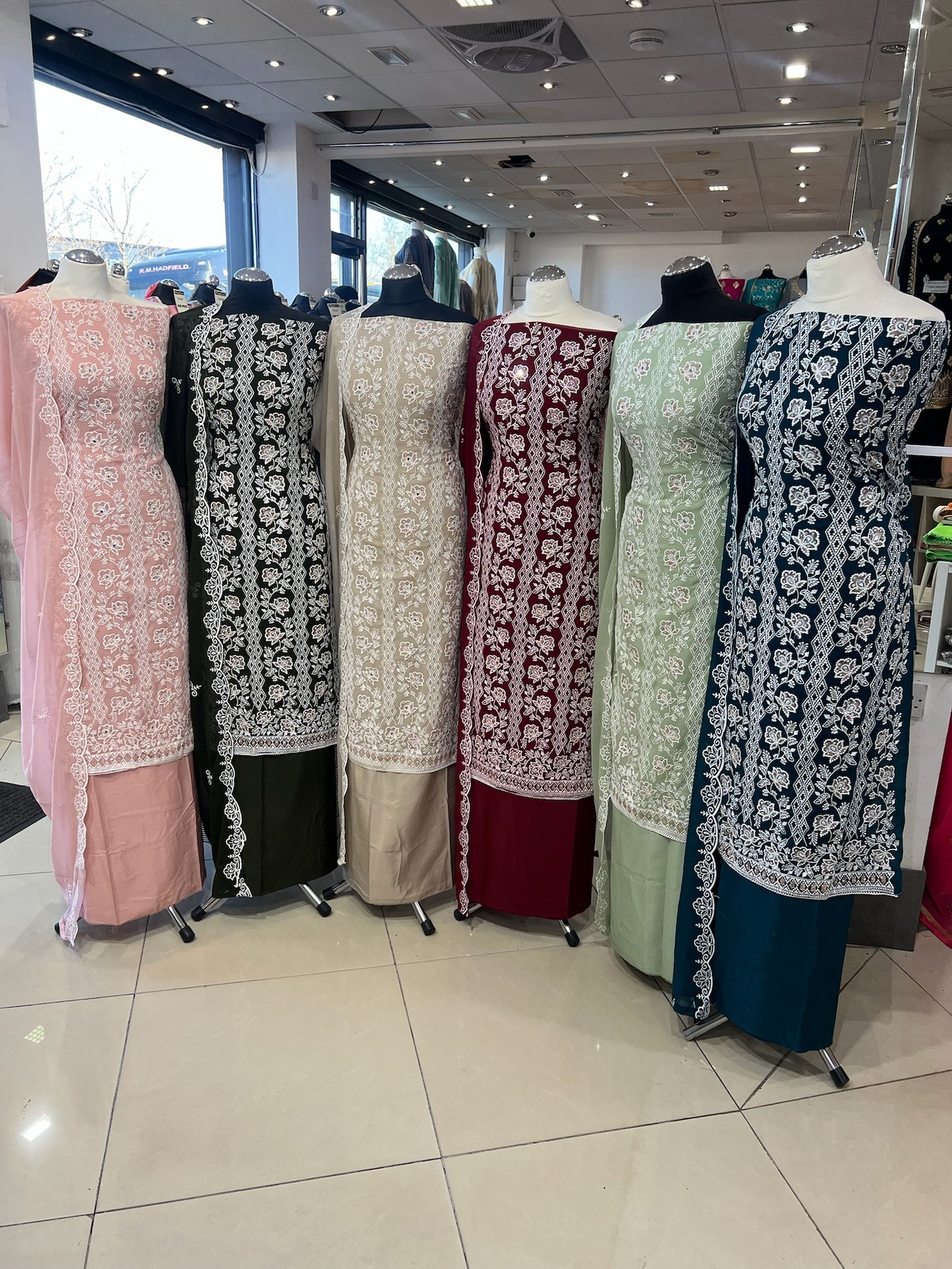 Embroidered Georgette