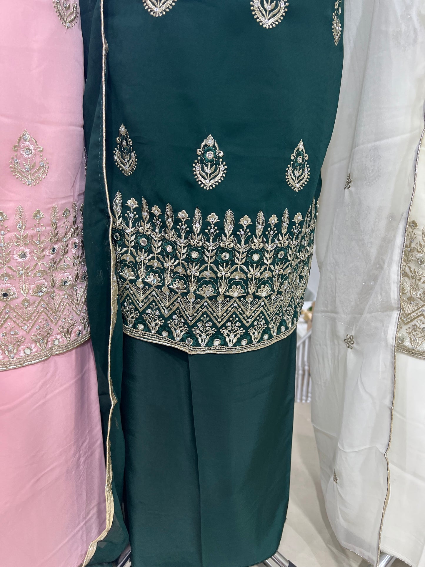 Embroidered Georgette