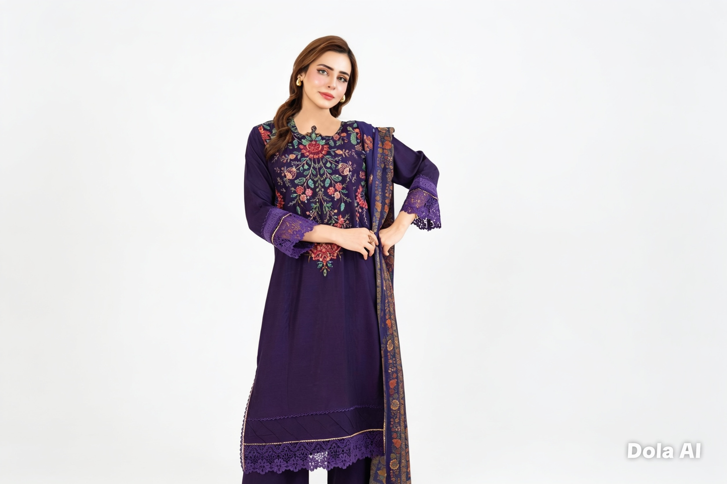 Maria Bi Inspired luxurious viscose Suit
