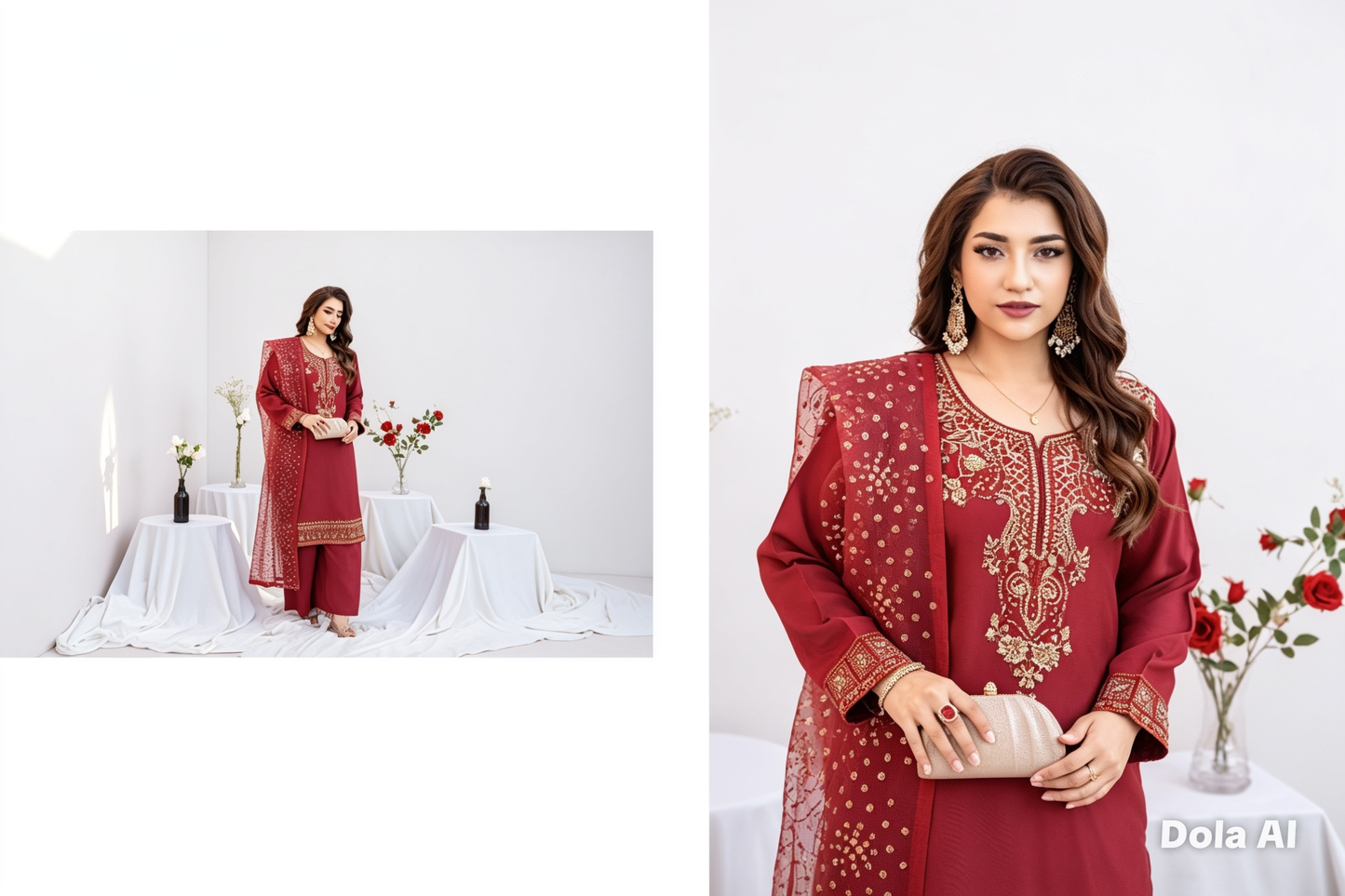 luxurious viscose suit inspired by the renowned Shantly by Barooque collection
