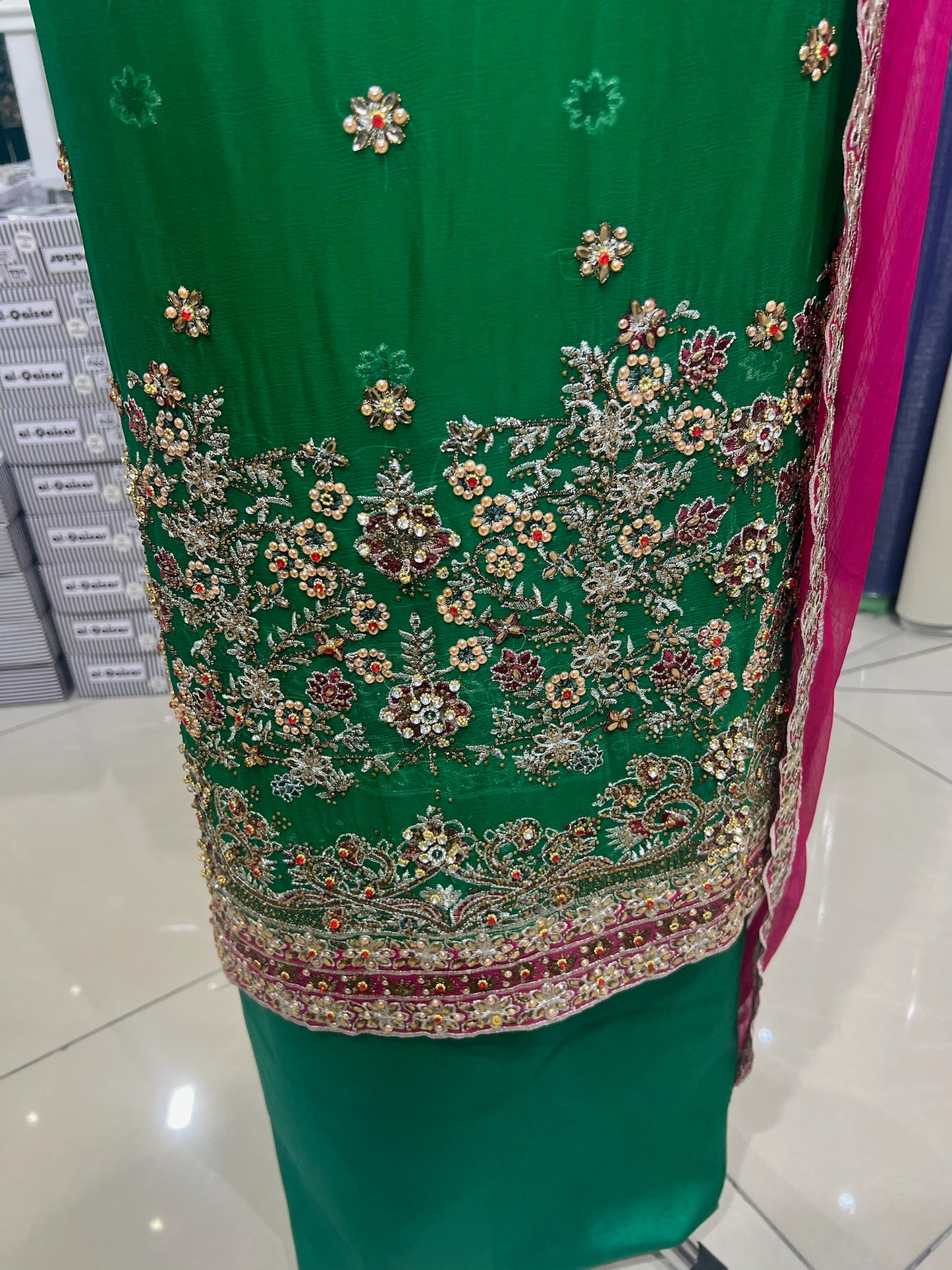 Embellished & Embroidered Chiffon