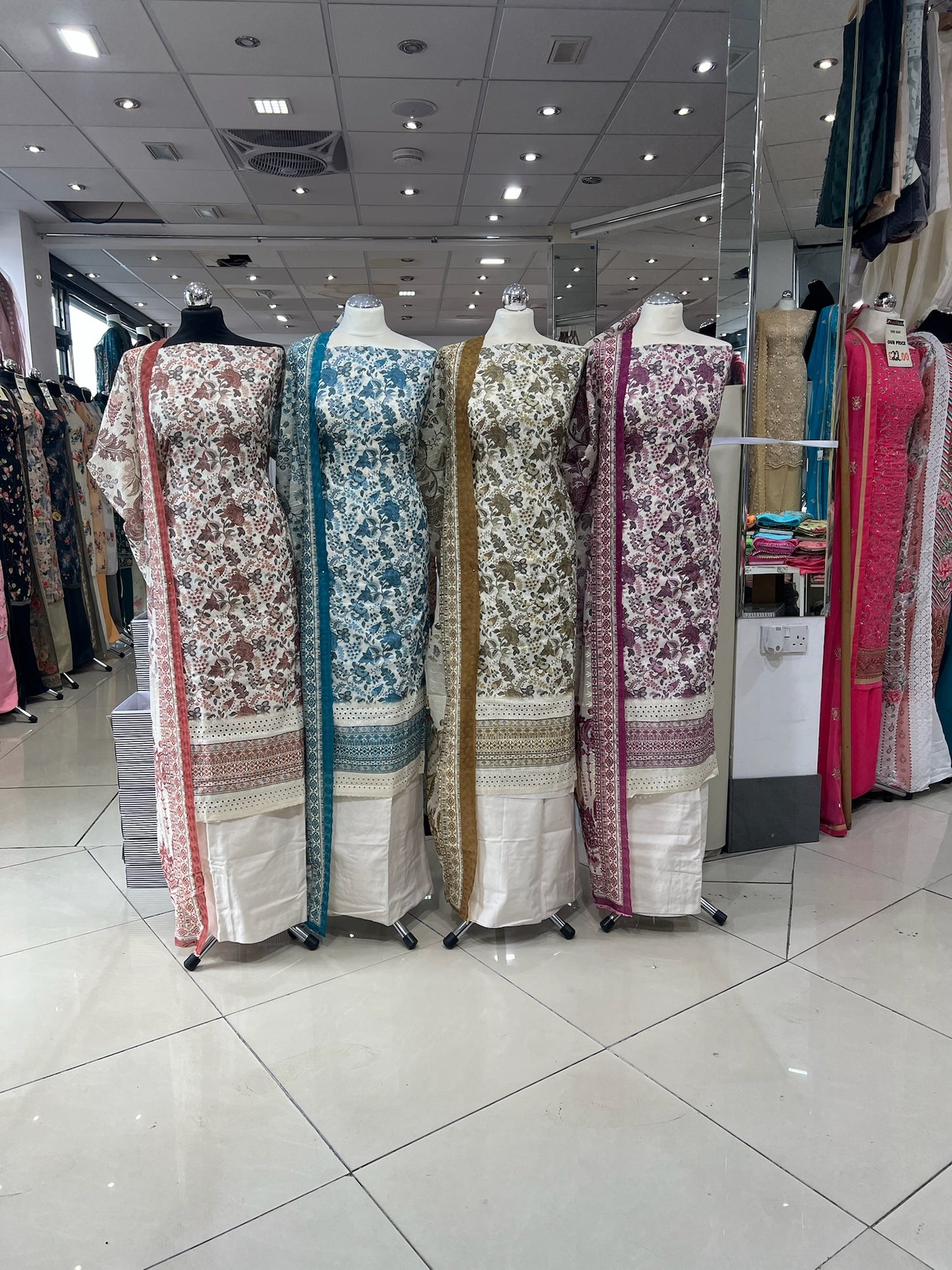 Chikankari cotton