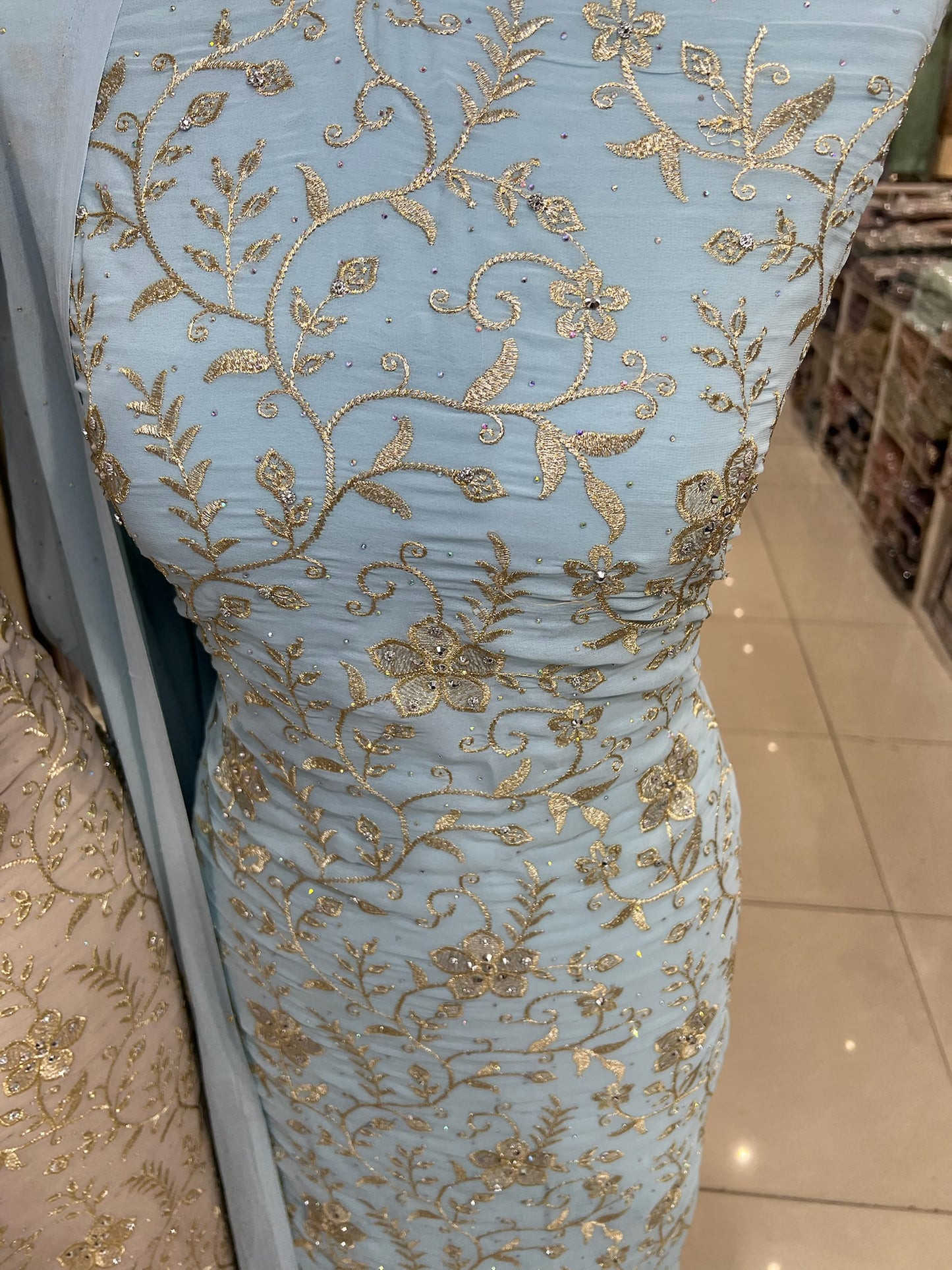 Embroidered Georgette