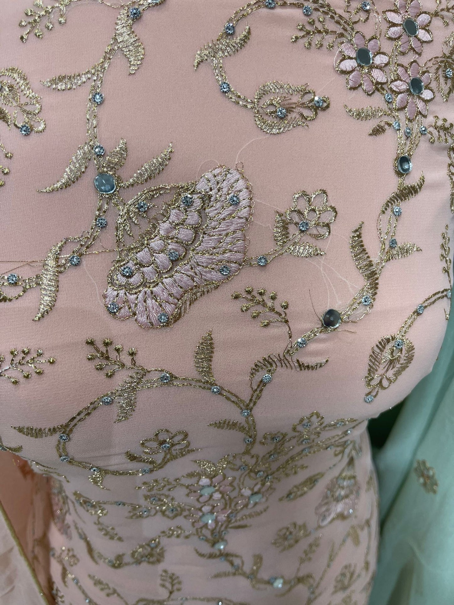 EMBROIDERED GEORGETTES