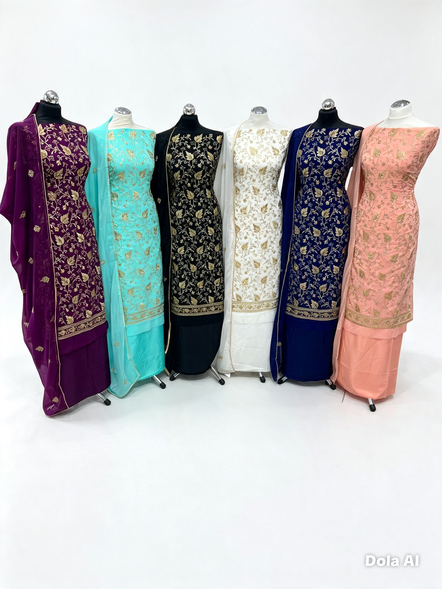 Embroidered Georgette