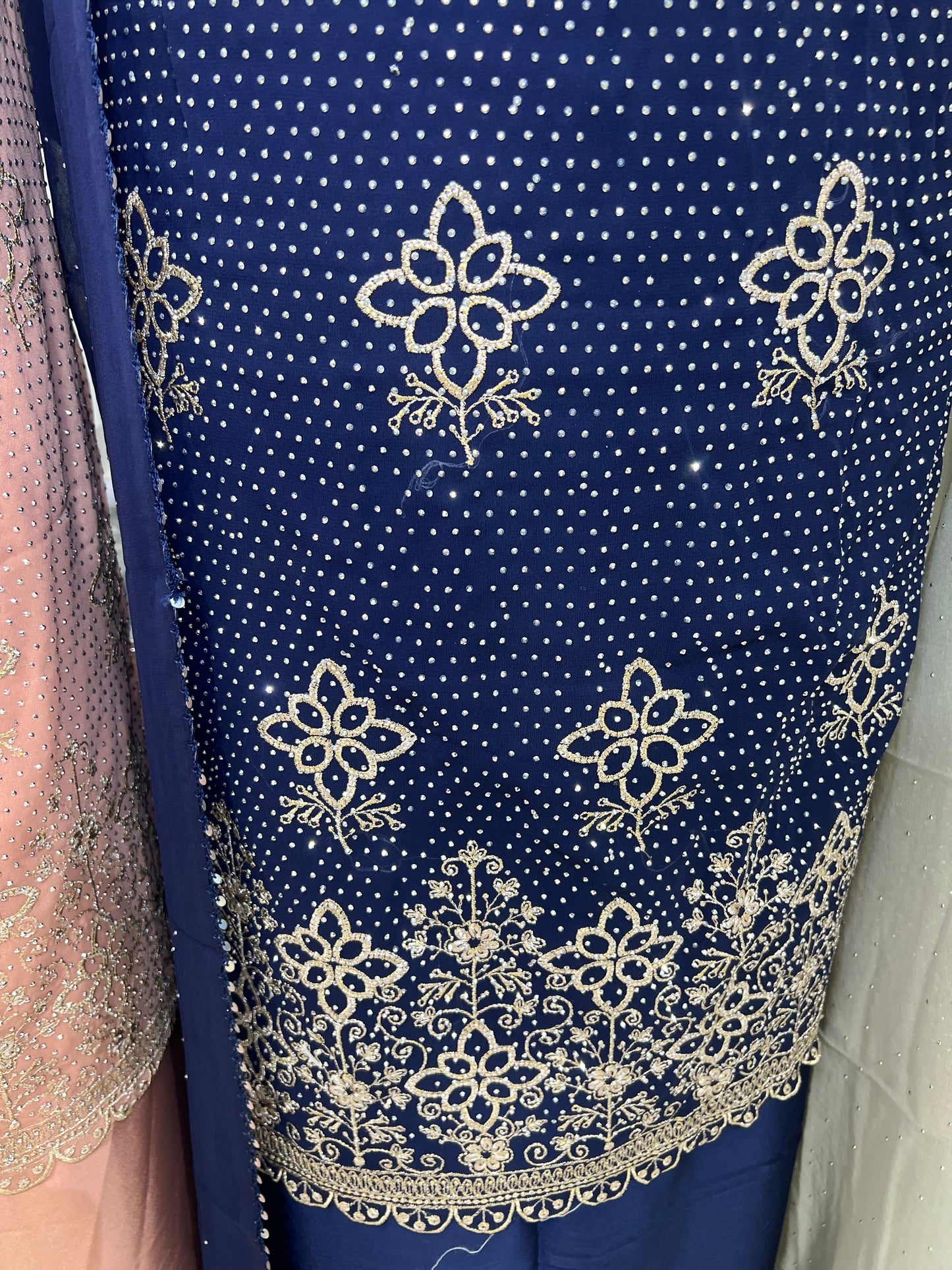 Embroidered Georgette