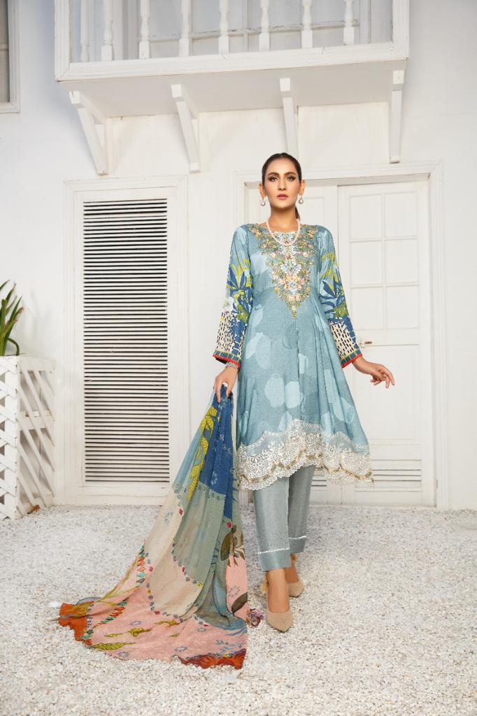 Maryam & Mariya's Linen Pret Luxury Collection - U-1343