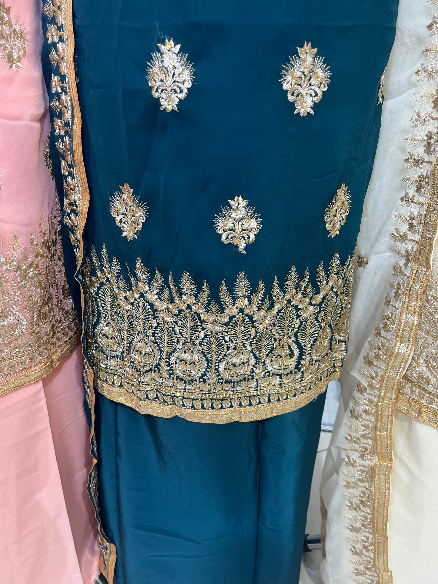 Embroidered Georgette