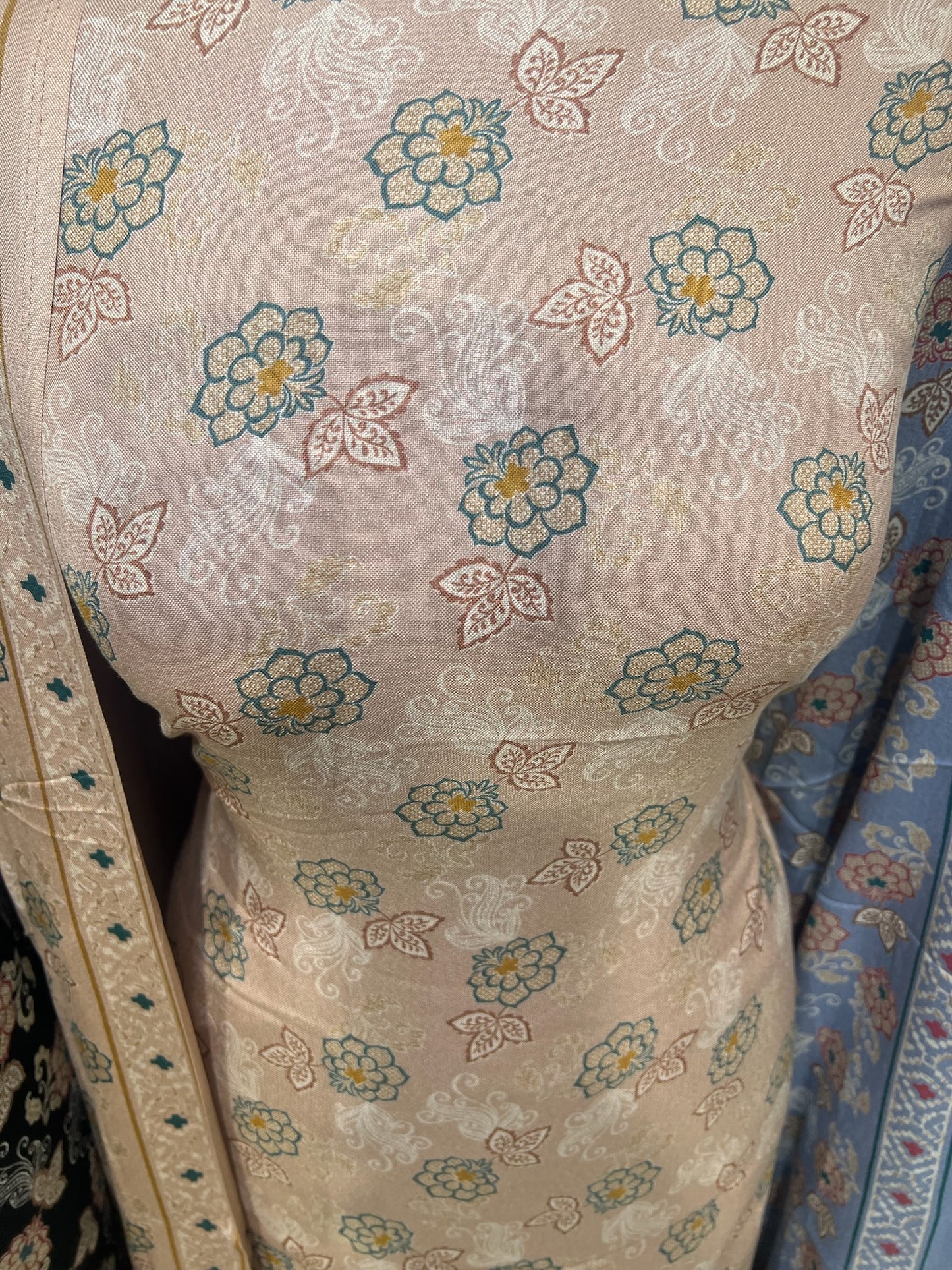 Digital Floral Print Alpine