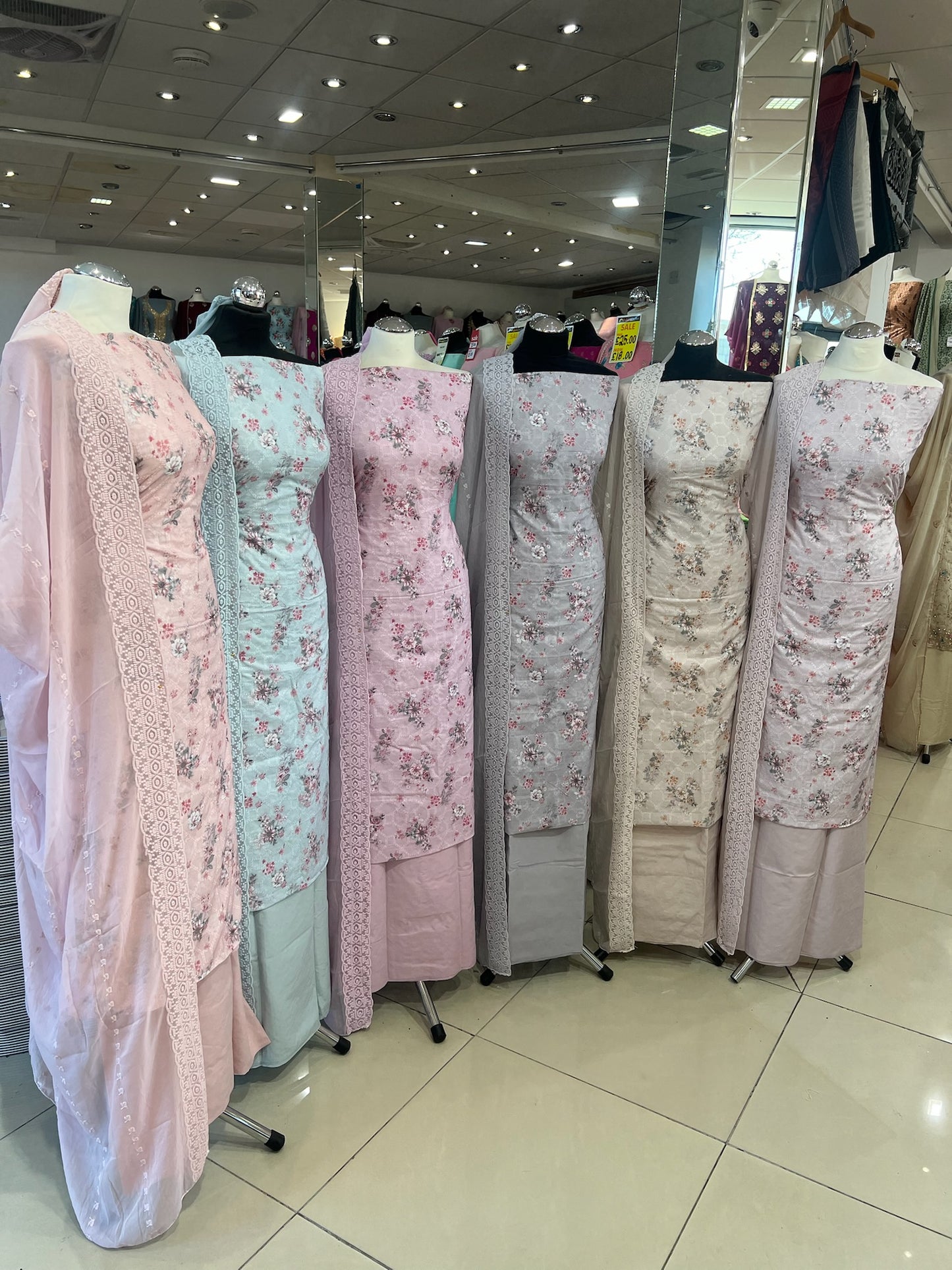Embroidered Digital Print Cotton