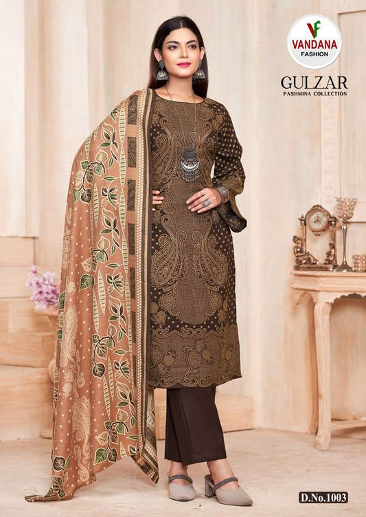 Gulzar Vol.1 Pashmina Digital Print By Vandana Fashion  D.NO.1003