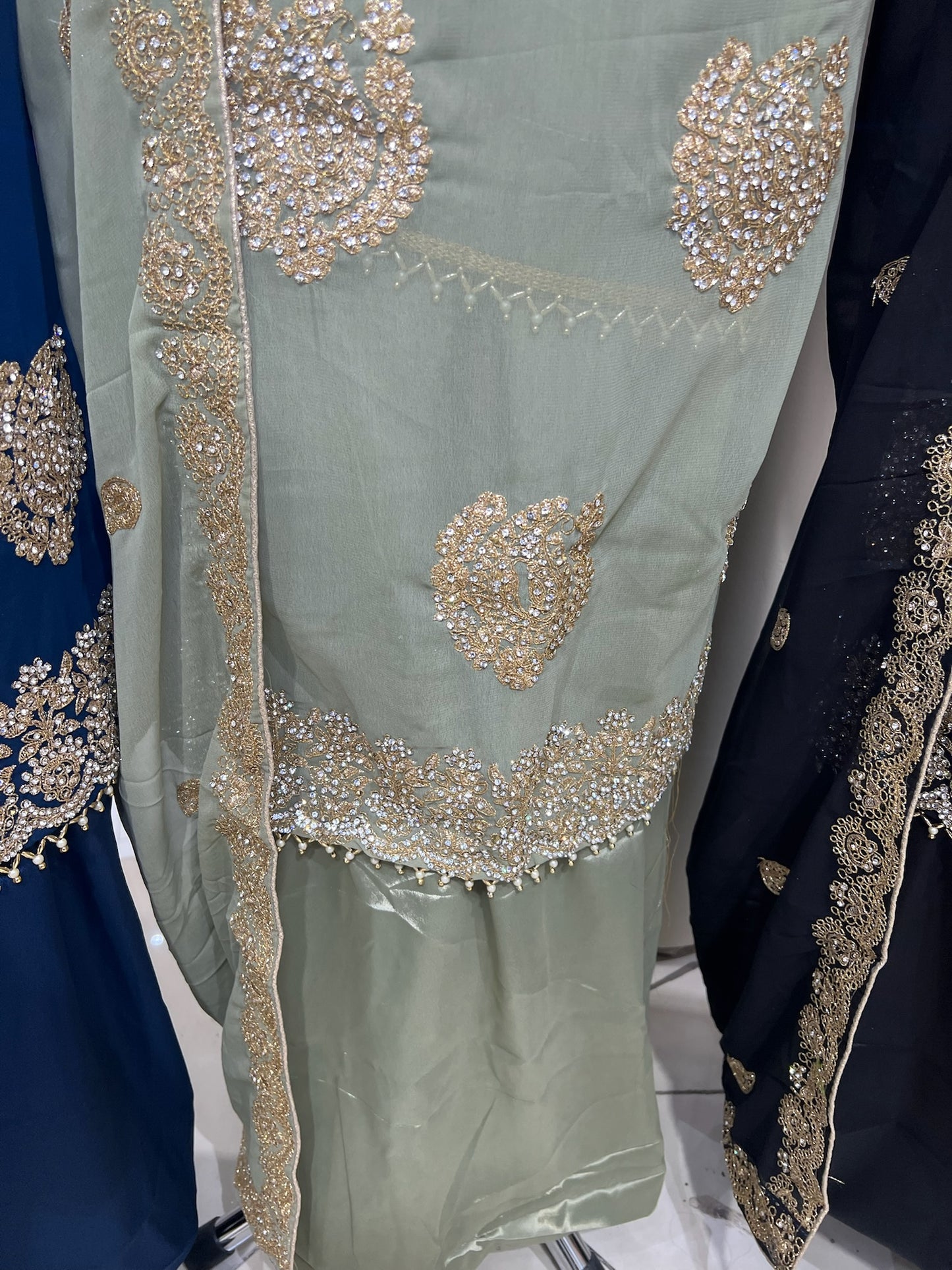 Fancy Embroidered Georgette