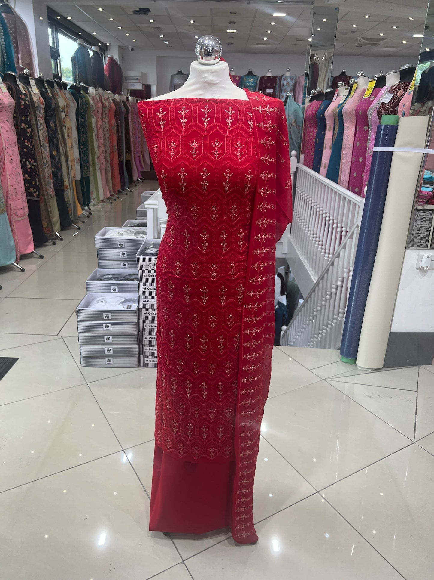 Embroidered Chiffon