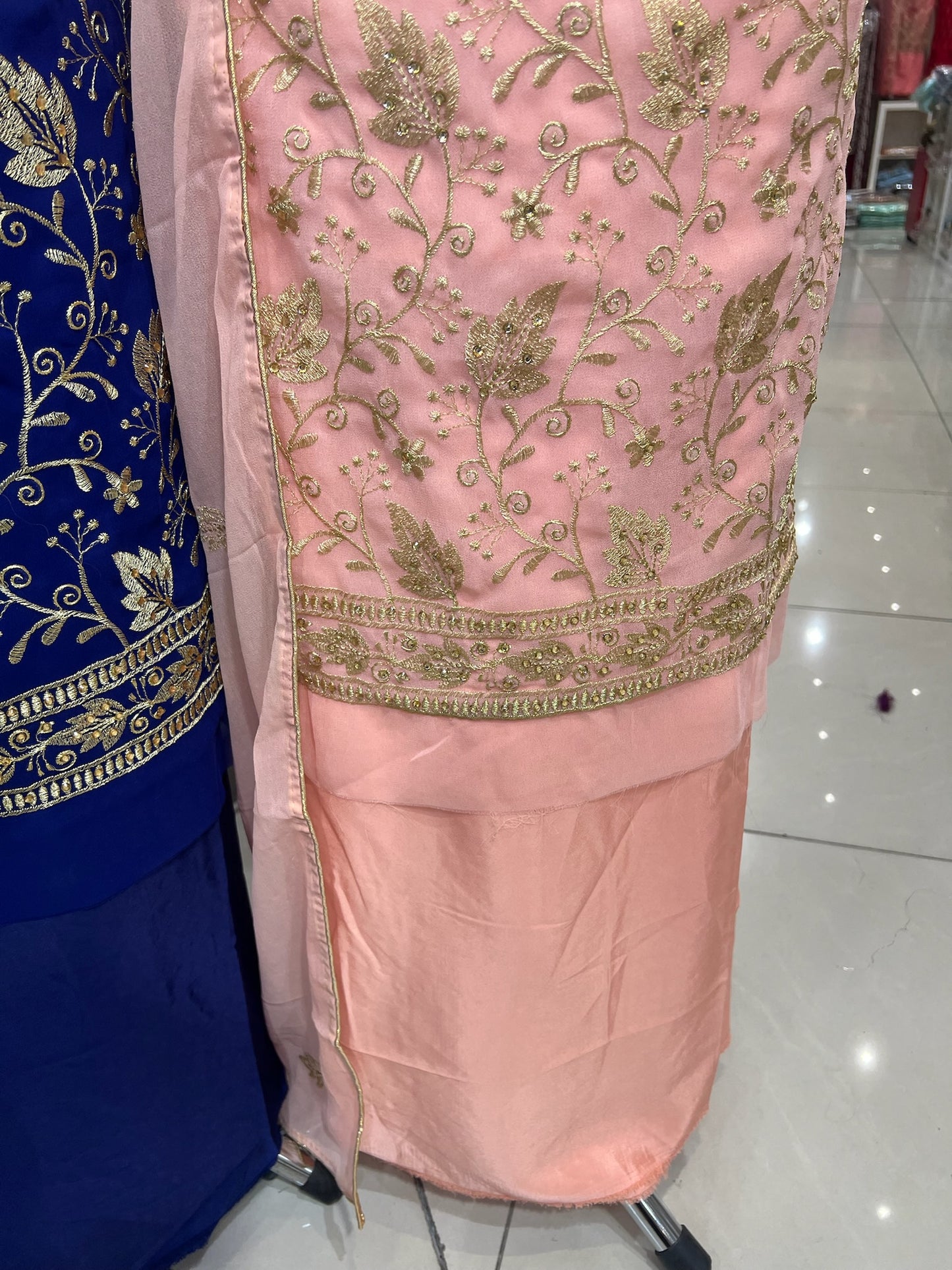 Embroidered Georgette