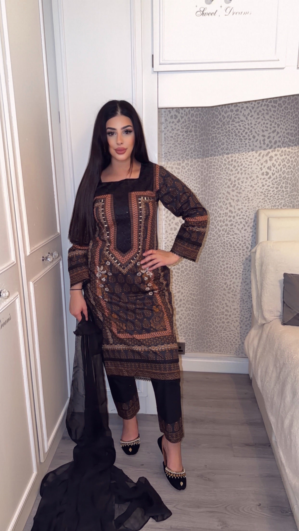 lawn Digital Print Readymade