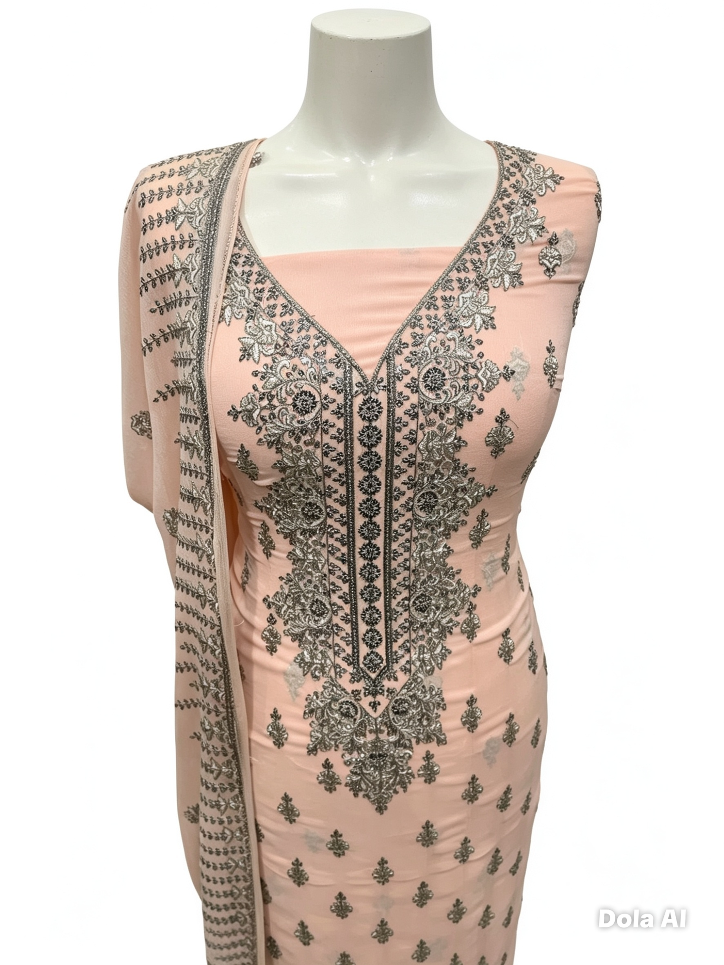 Embroidered Chiffon