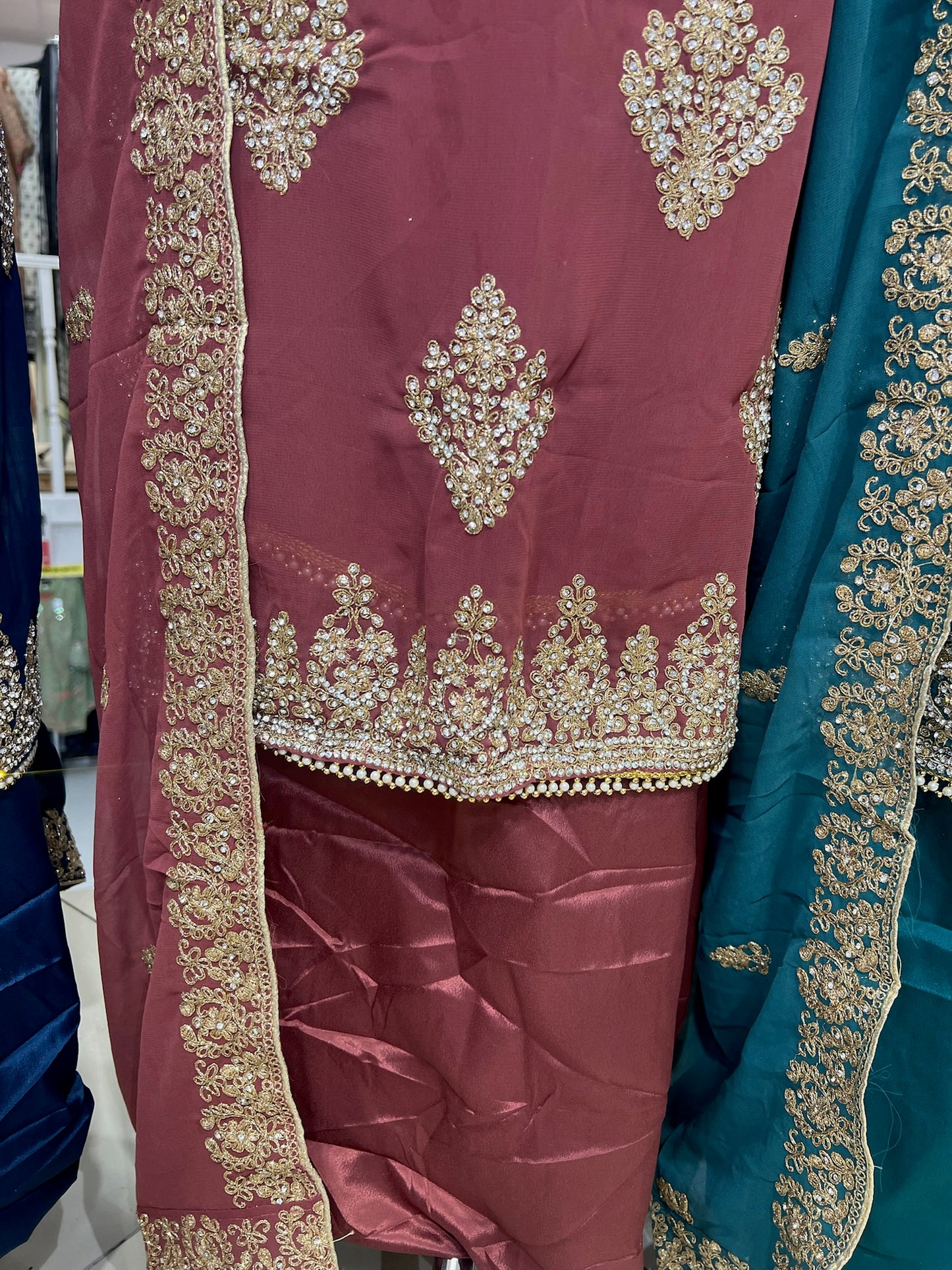 Fancy Embellished Georgette