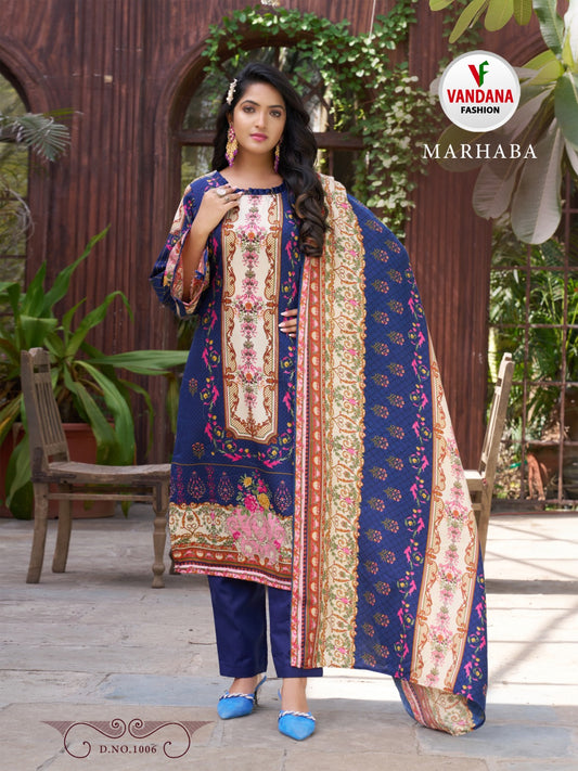 Marhaba Pashmina Digital Print By Vandana Fashion D.NO.1006